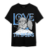 University Blue 5s T Shirt Match Love Thy Haters Angel - NastyJamz