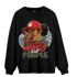 Dunk Low Mystic Red Sweatshirt Match Melanin Chasing Money - NastyJamz