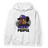 Field Purple 12s Hoodie Match Melanin Chasing Money - NastyJamz