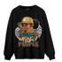 Cacao Wow 4s Sweatshirt Match Melanin Chasing Money - NastyJamz