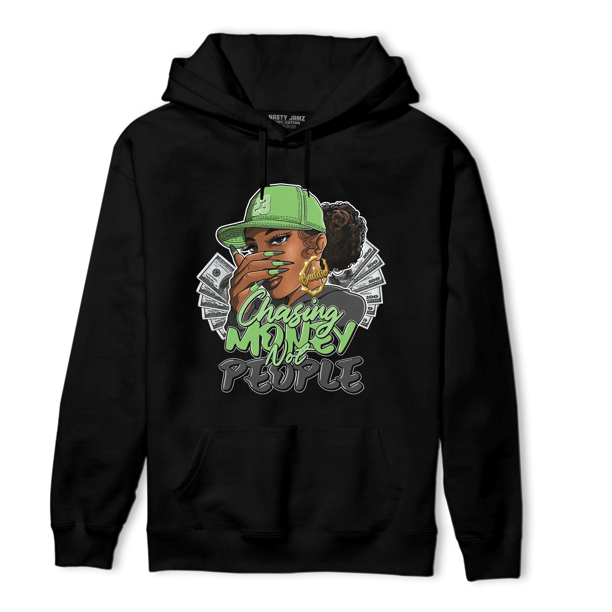 SB Dunk Buttercup Hoodie Match Melanin Chasing Money - NastyJamz