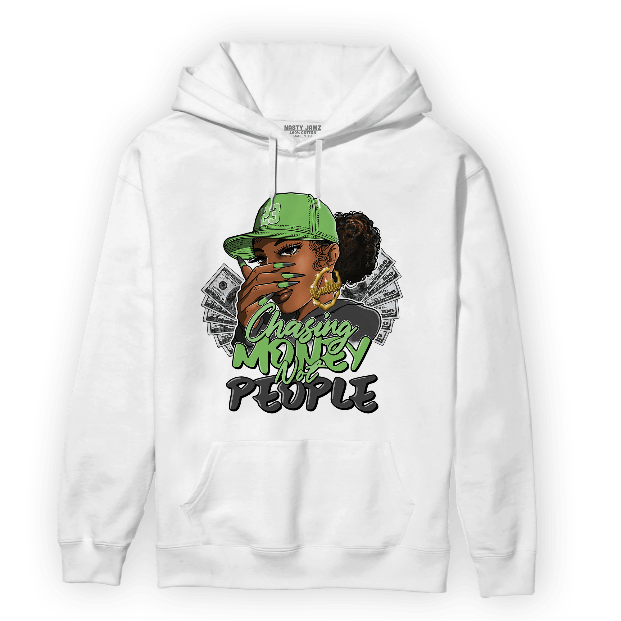 SB Dunk Buttercup Hoodie Match Melanin Chasing Money - NastyJamz