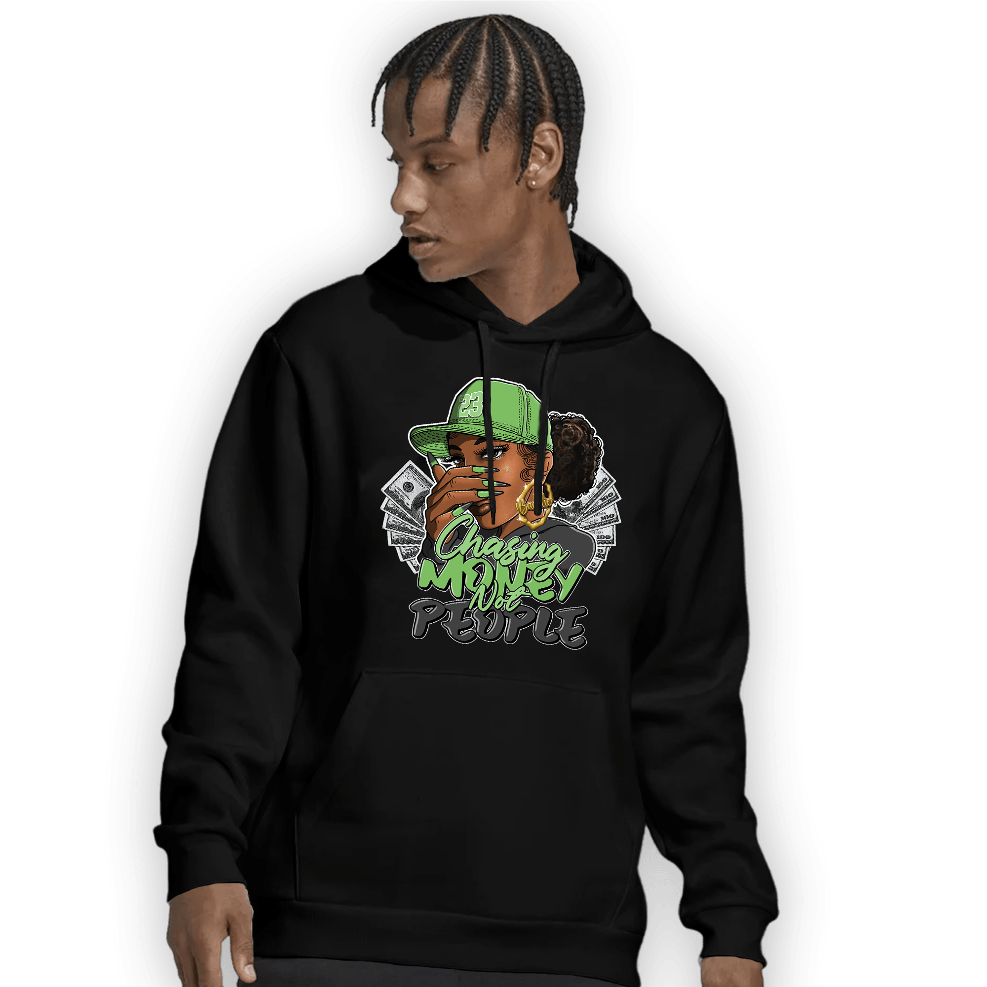 SB Dunk Buttercup Hoodie Match Melanin Chasing Money - NastyJamz