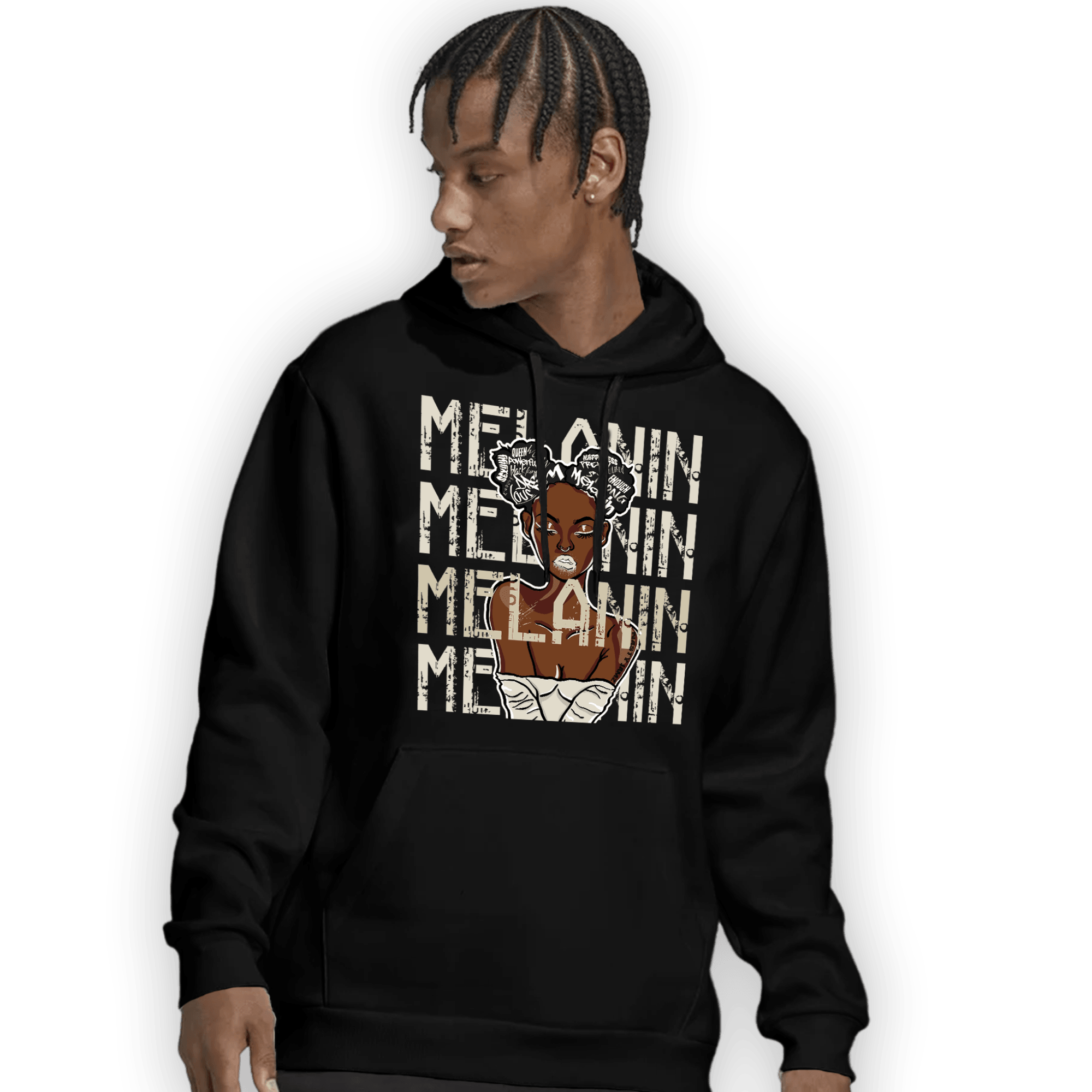 Gratitude 11s Hoodie Match Melanin Girl - NastyJamz