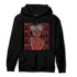 Cherry 12s Hoodie Match Melanin Girl - NastyJamz