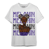 Field Purple 12s T Shirt Match Melanin Girl - NastyJamz