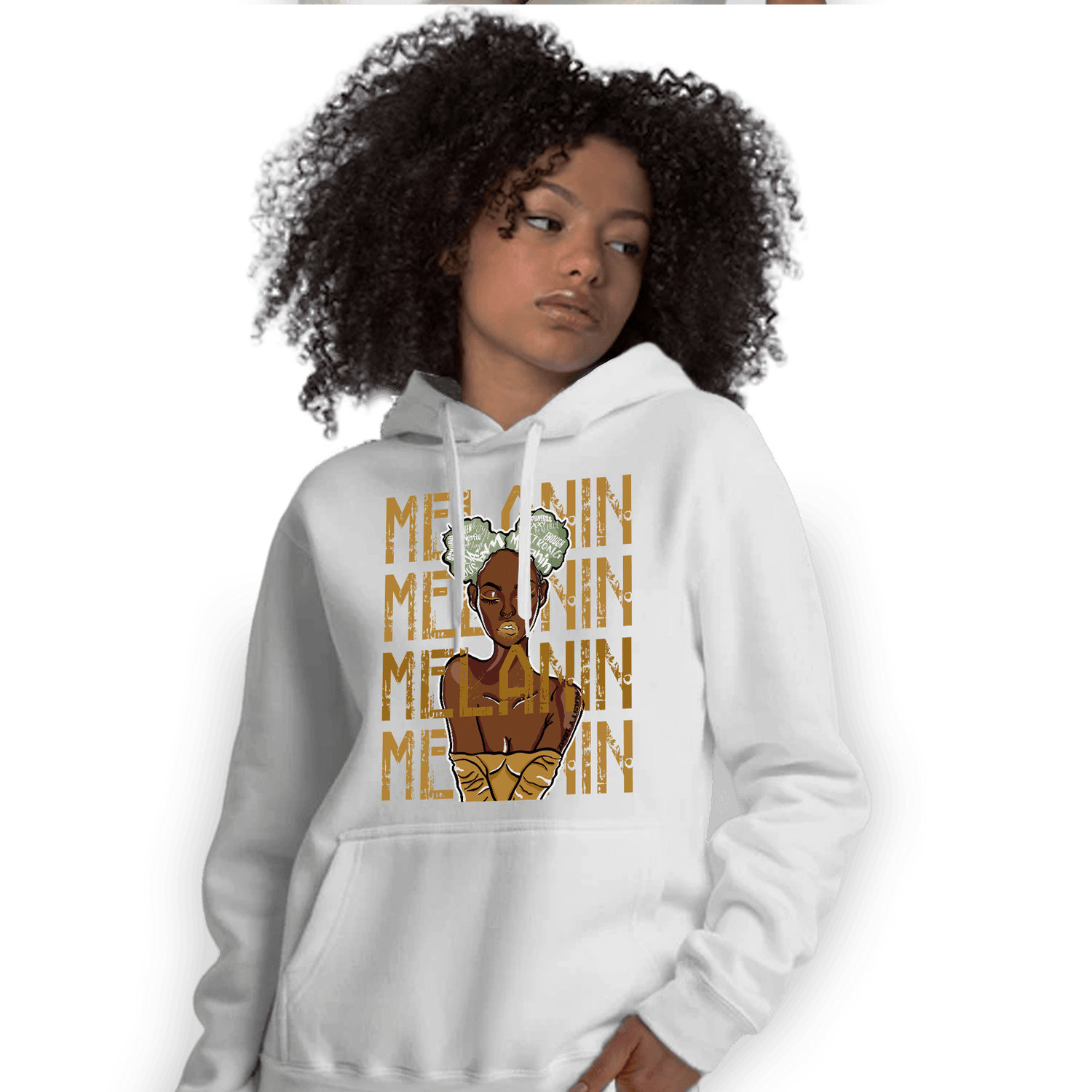 Wheat 13s Hoodie Match Melanin Girl - NastyJamz