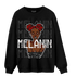 Black White 14s Sweatshirt Match Melanin Girl - NastyJamz