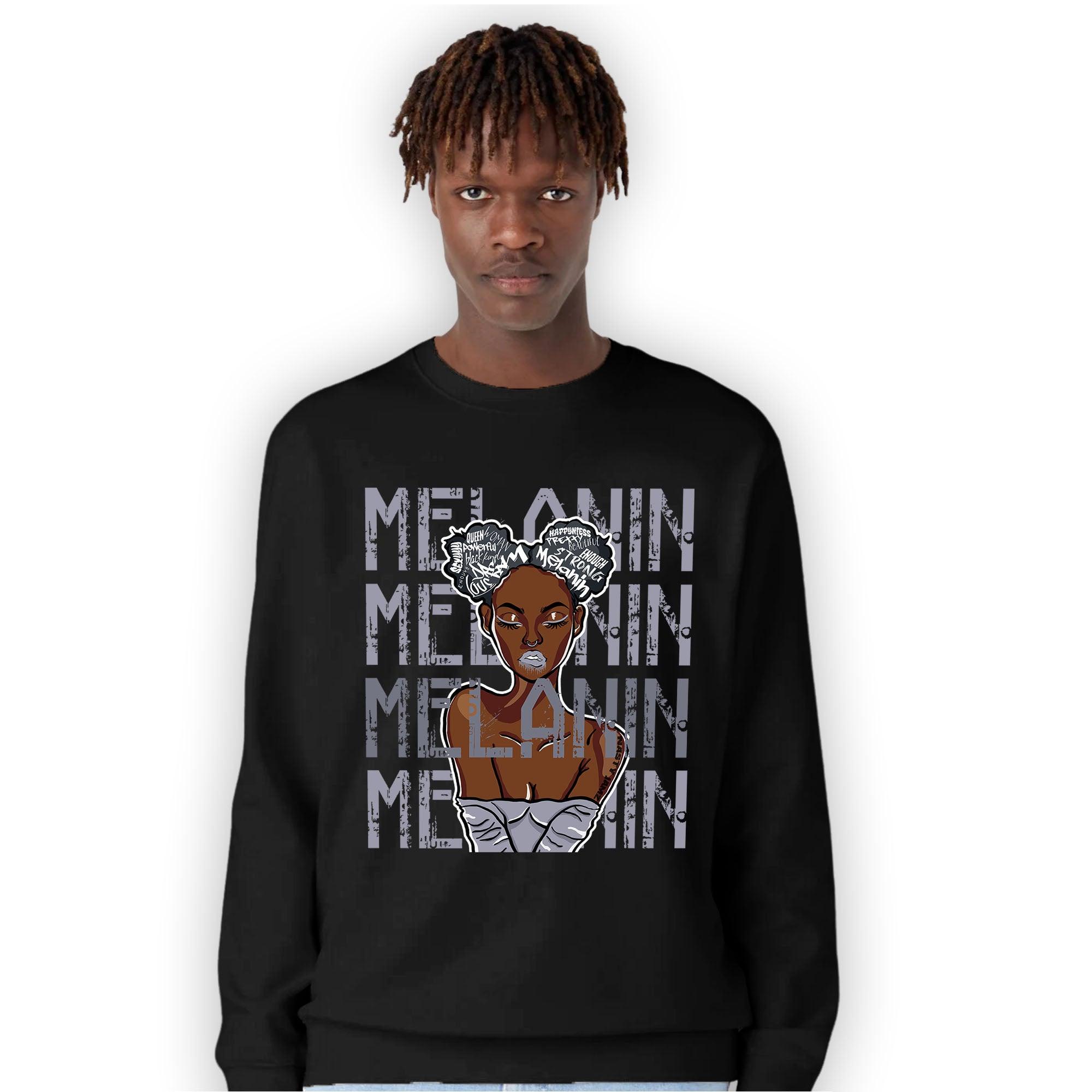Stealth 14s Sweatshirt Match Melanin Girl - NastyJamz