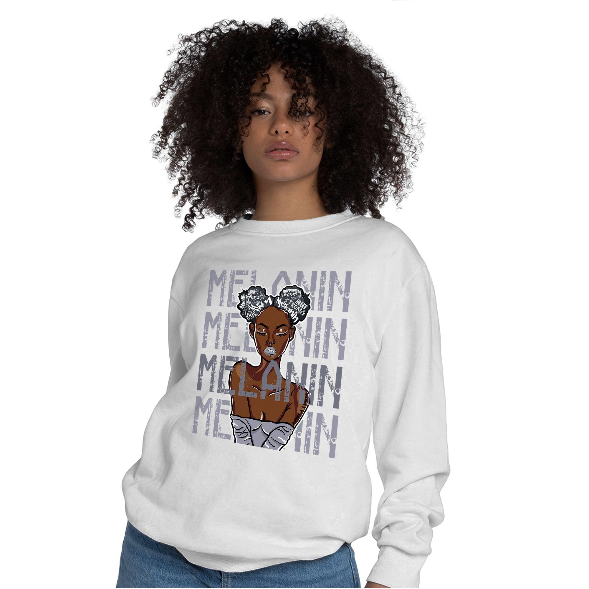 Stealth 14s Sweatshirt Match Melanin Girl - NastyJamz