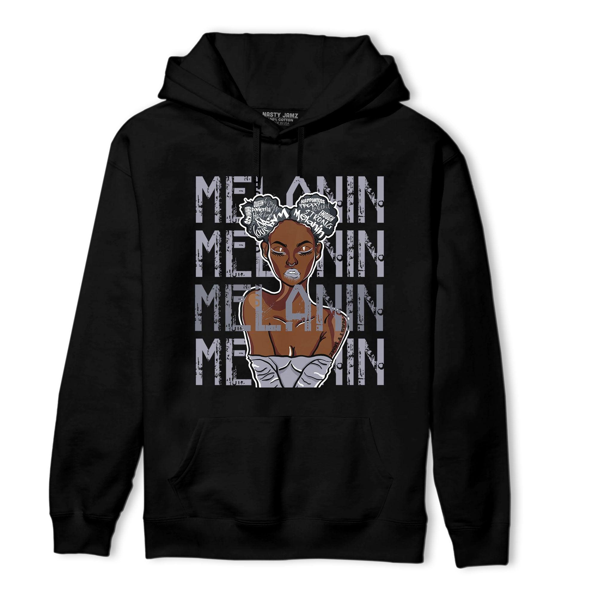 Stealth 14s Hoodie Match Melanin Girl - NastyJamz