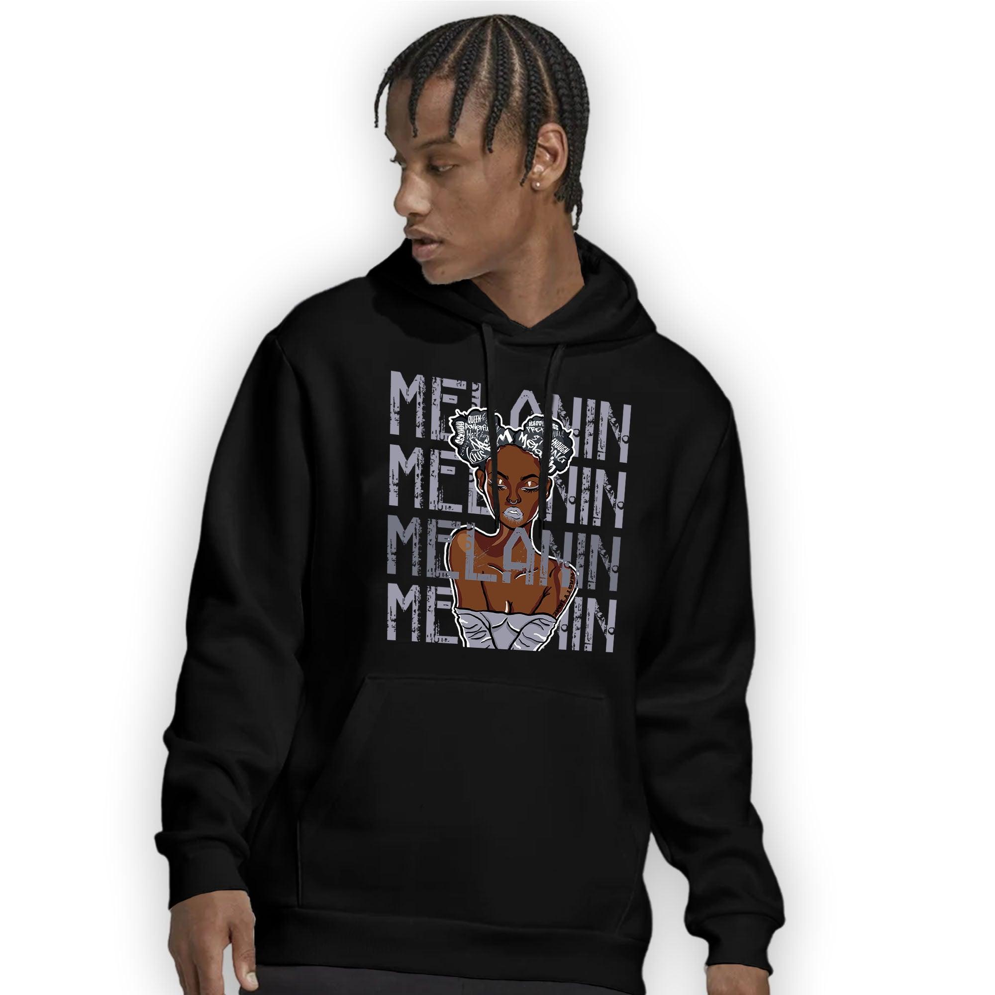 Stealth 14s Hoodie Match Melanin Girl - NastyJamz