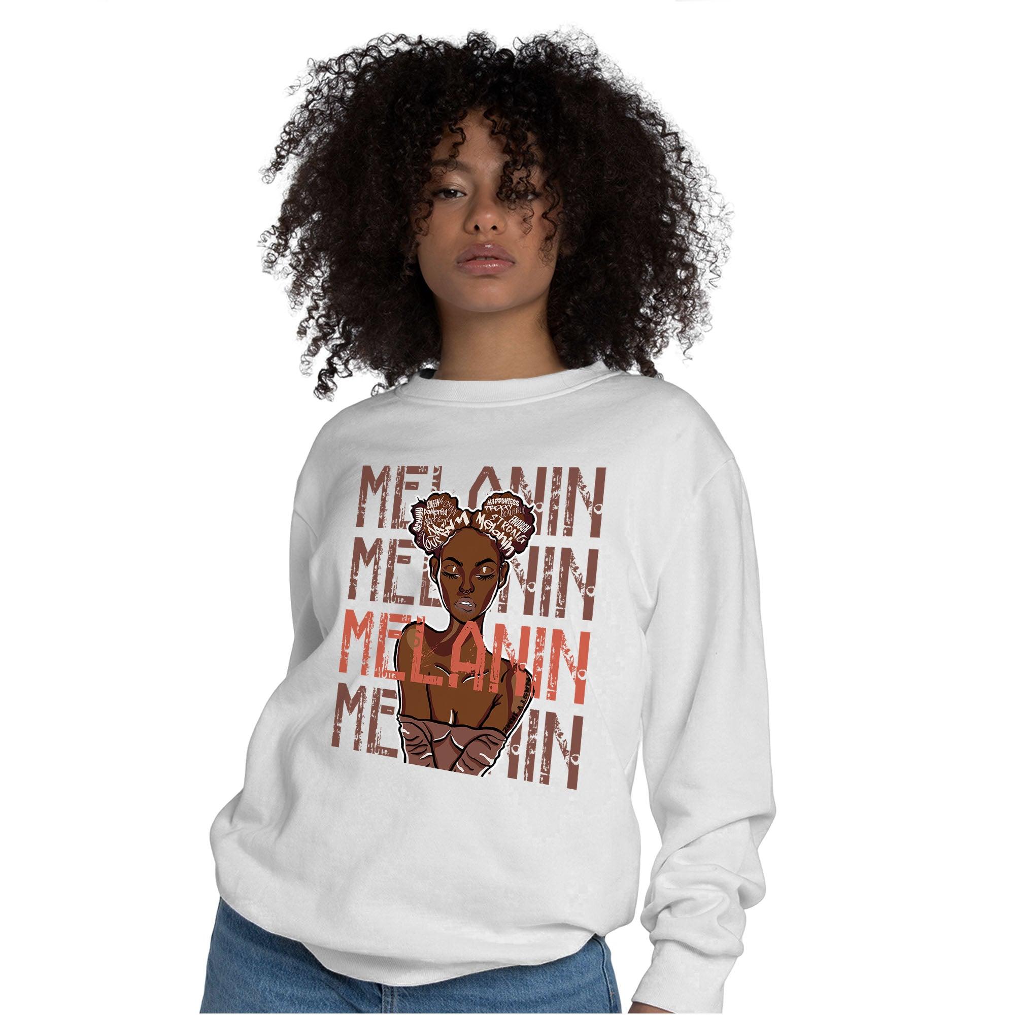 High OG Dusted Clay 1s Sweatshirt Match Melanin Girl - NastyJamz