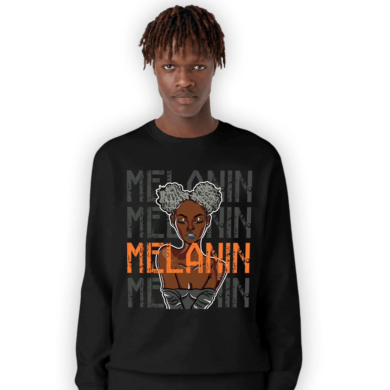 Fear Pack 3s Sweatshirt Match Melanin Girl - NastyJamz