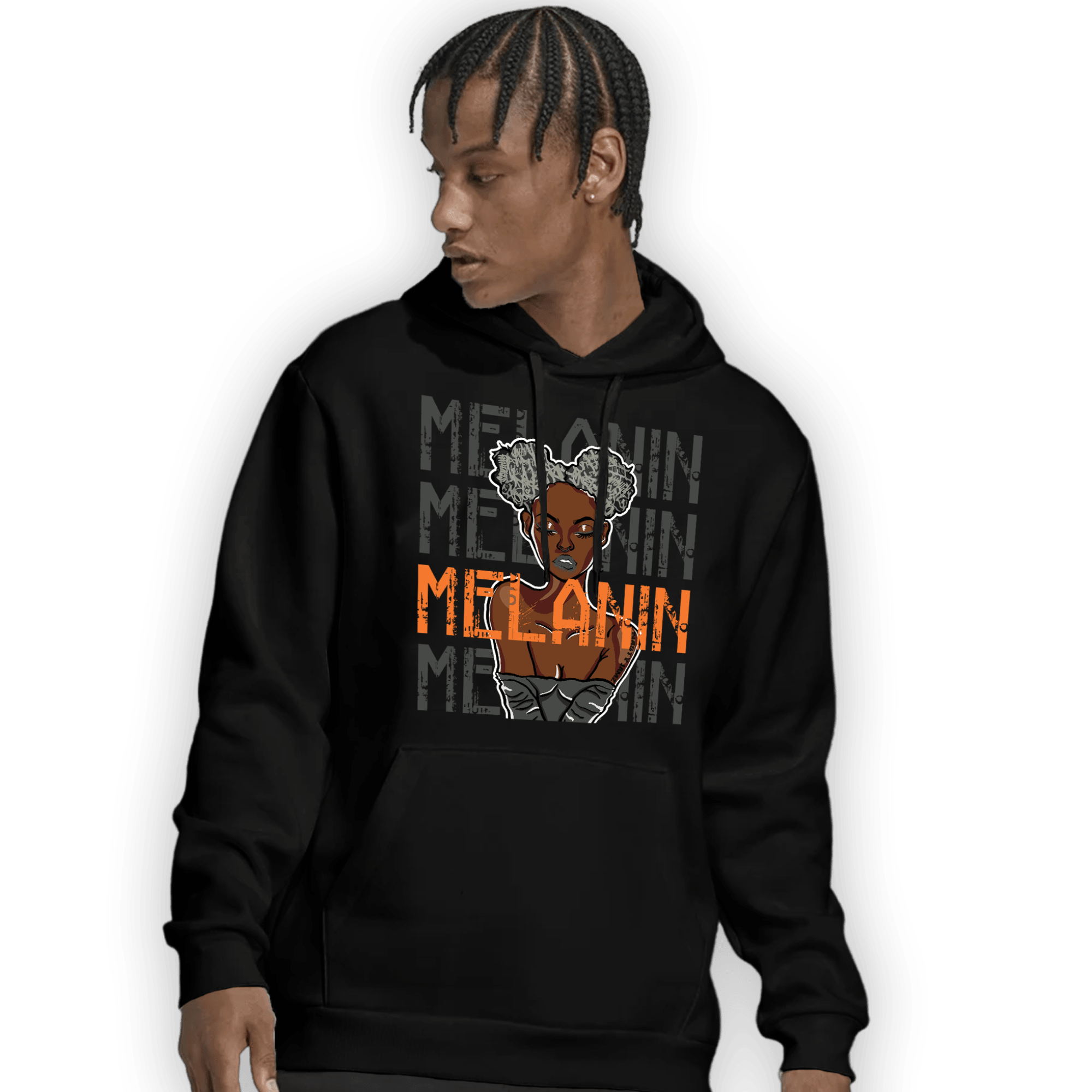 Fear Pack 3s Hoodie Match Melanin Girl - NastyJamz