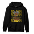 Thunder 4s Hoodie Match Melanin Girl - NastyJamz