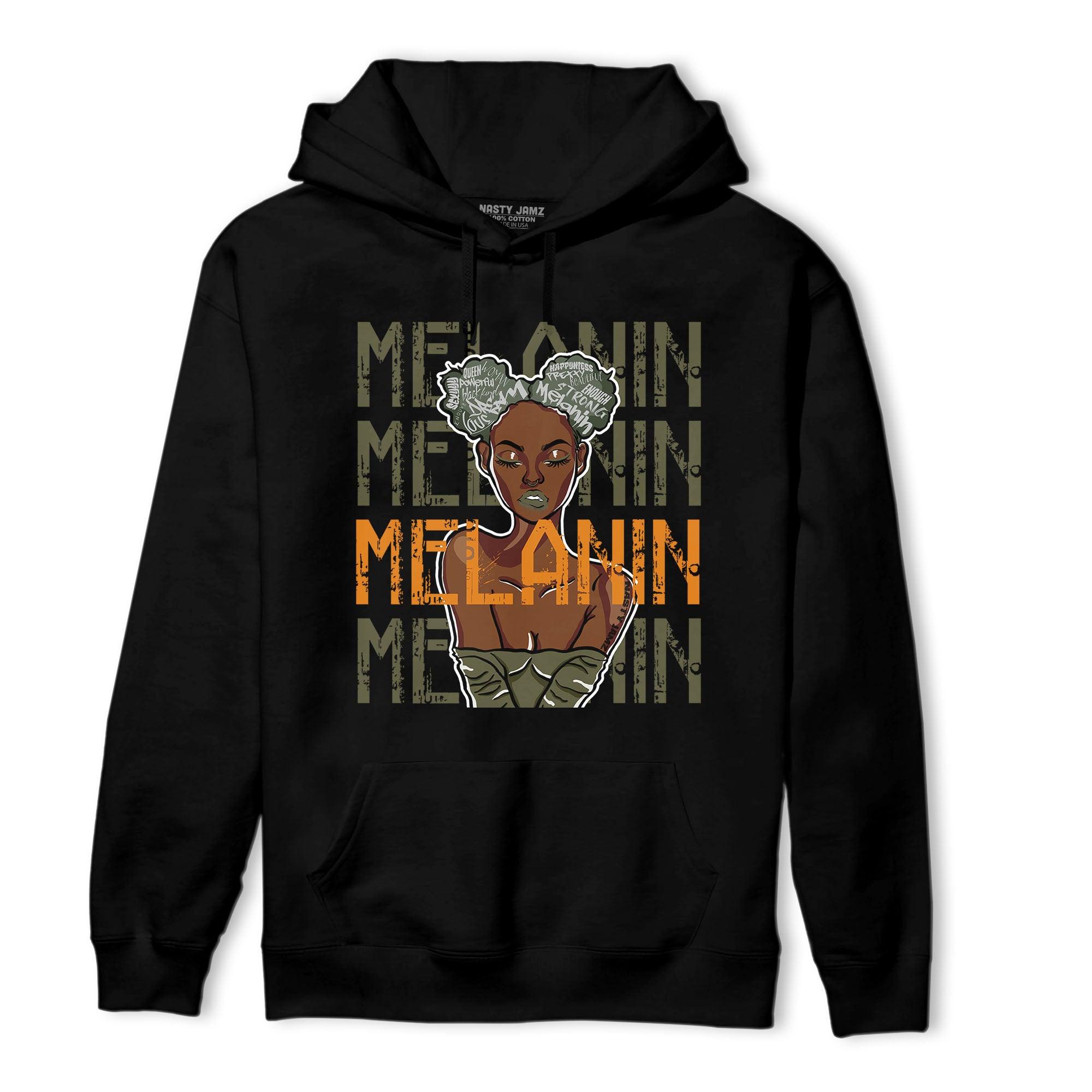 Olive 5s Hoodie Match Melanin Girl - NastyJamz