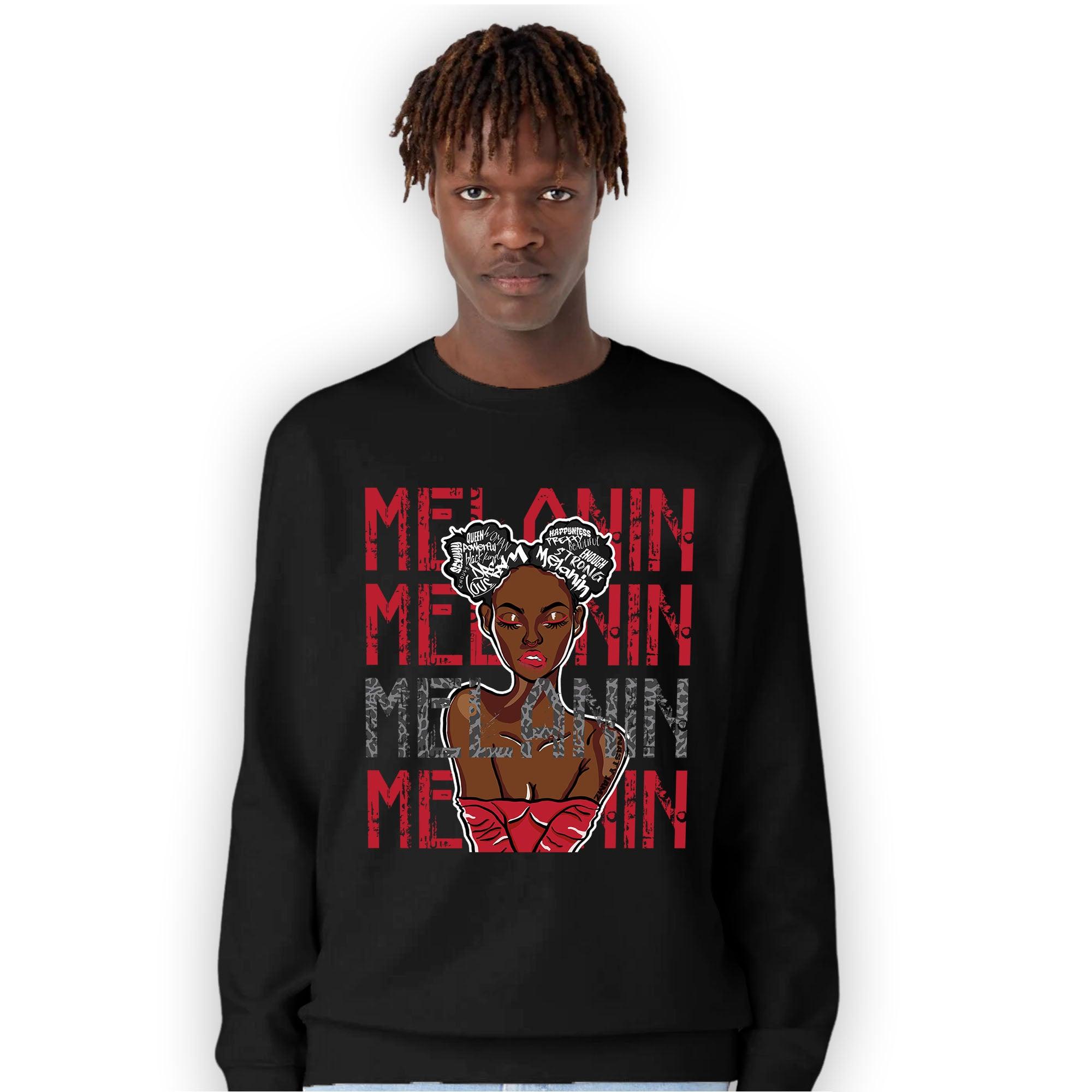 Spizike Low Bred Sweatshirt Match Melanin Girl - NastyJamz