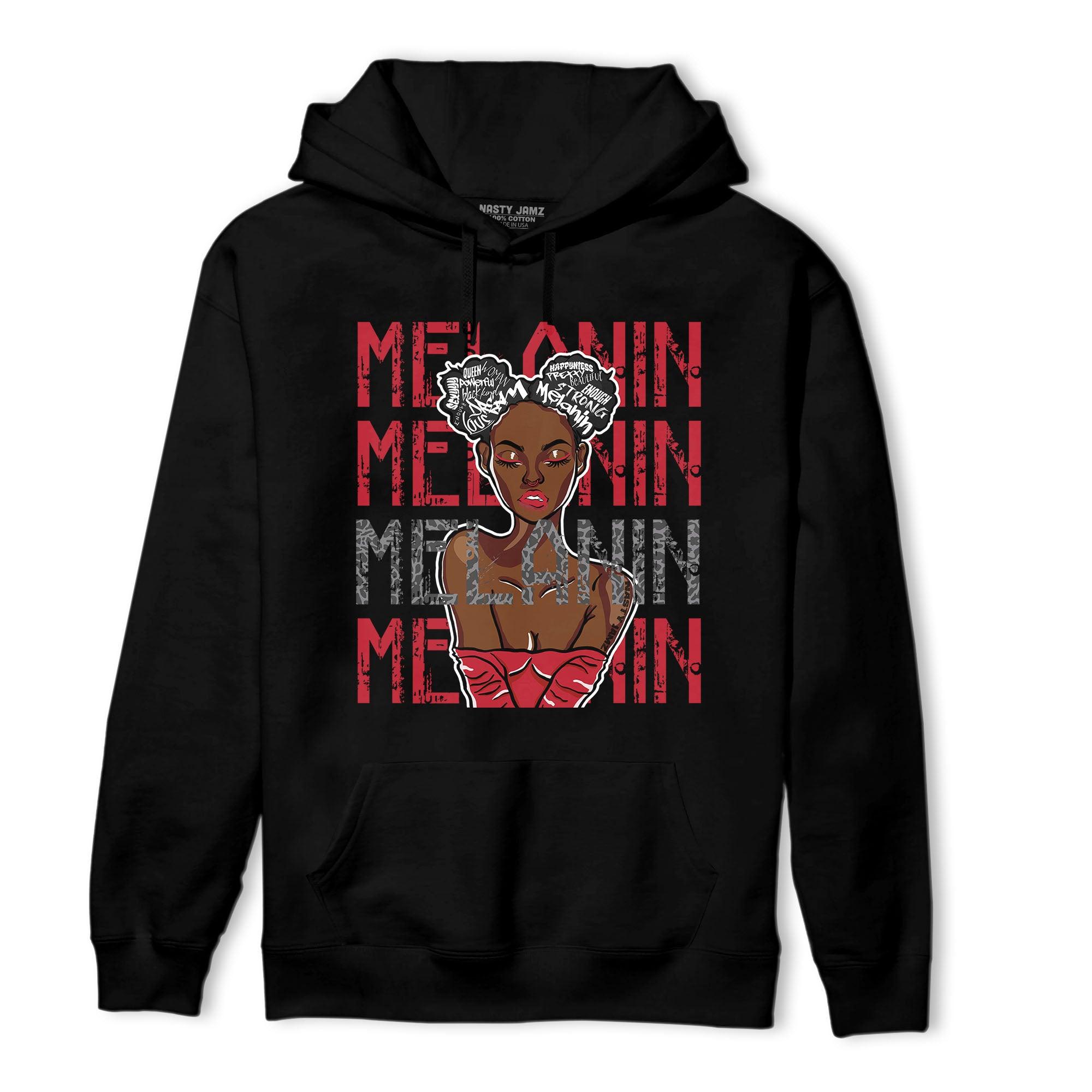 Spizike Low Bred Hoodie Match Melanin Girl - NastyJamz