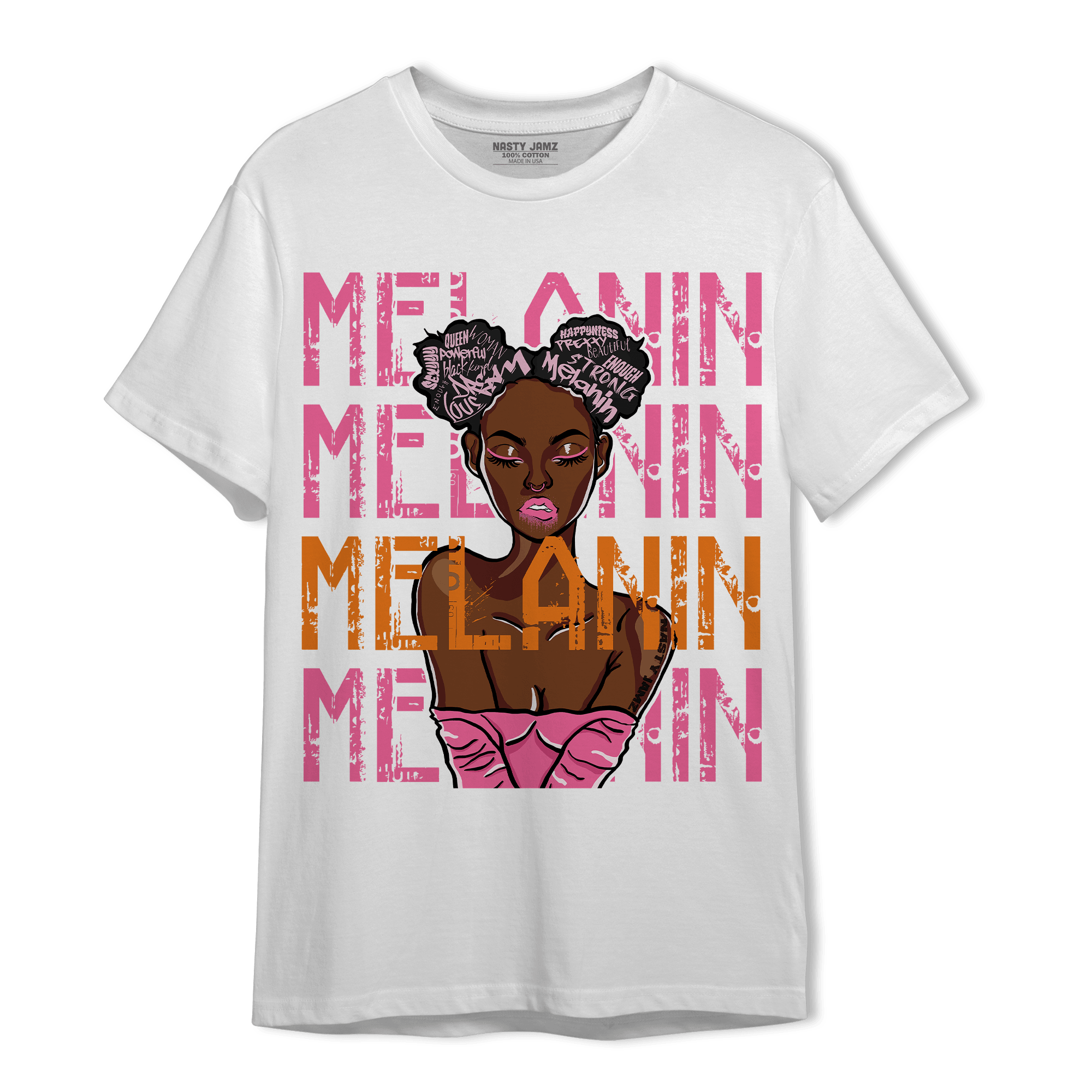 SB Dunk Blossom T Shirt Match Melanin Girl - NastyJamz