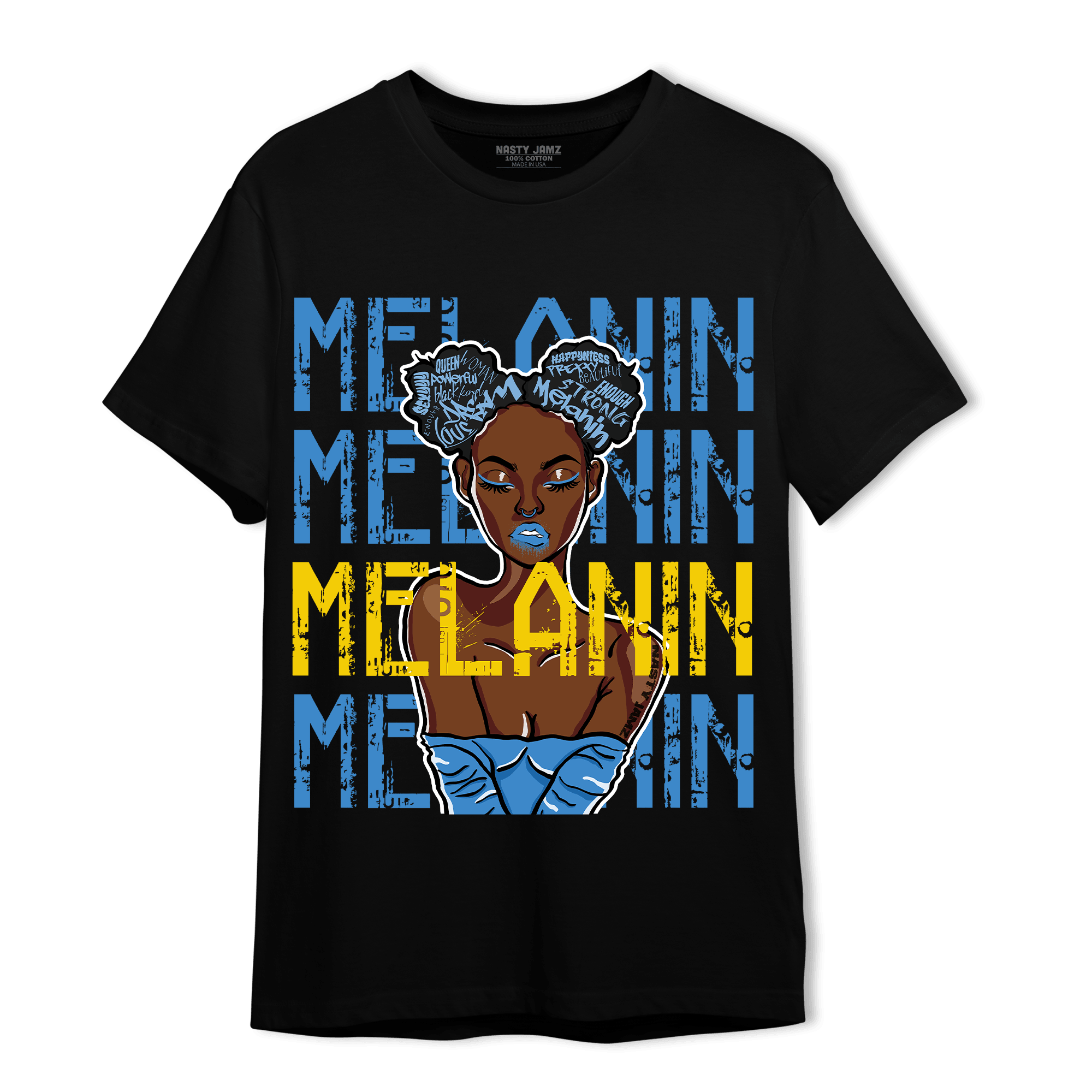 SB Dunk Bubbles T Shirt Match Melanin Girl - NastyJamz