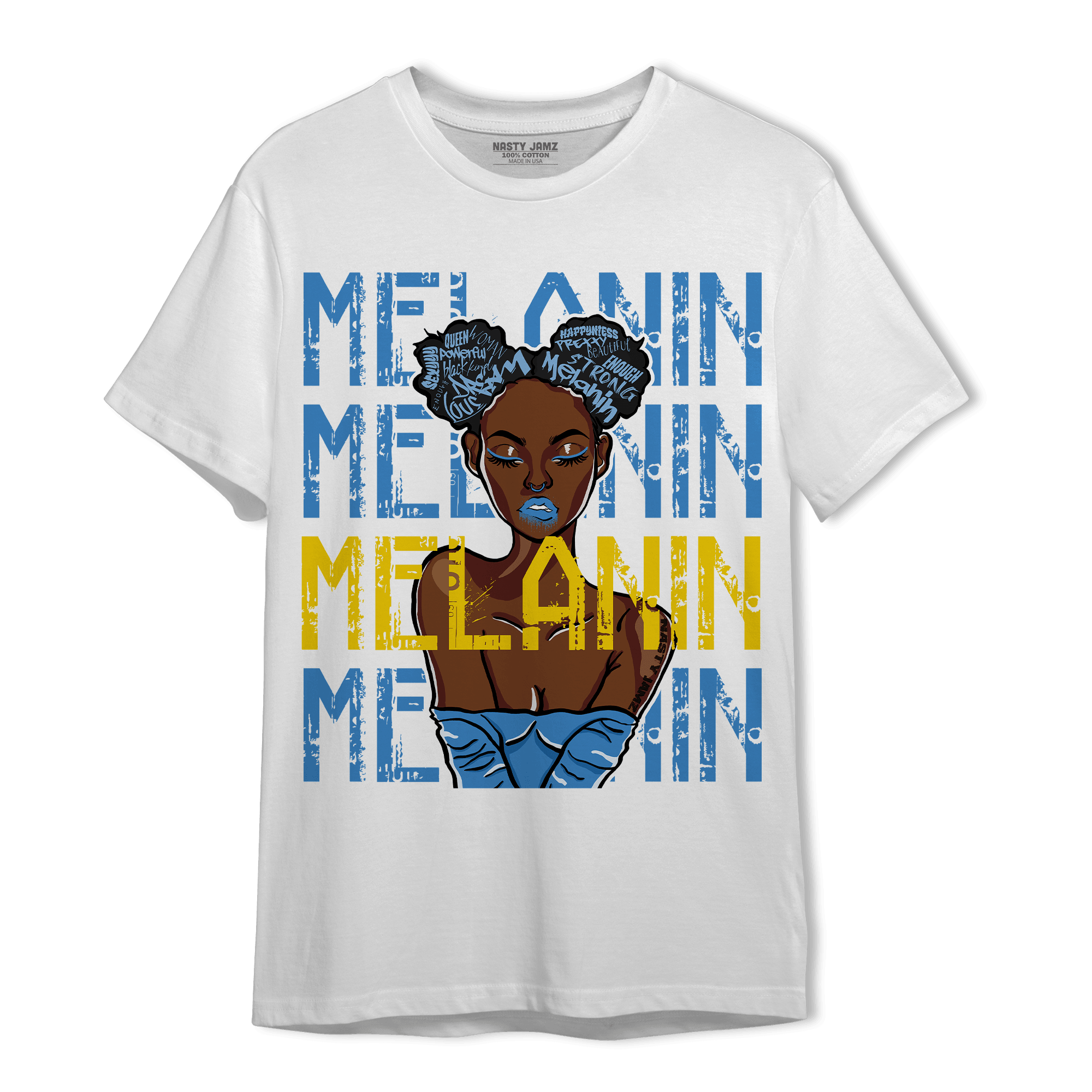 SB Dunk Bubbles T Shirt Match Melanin Girl - NastyJamz