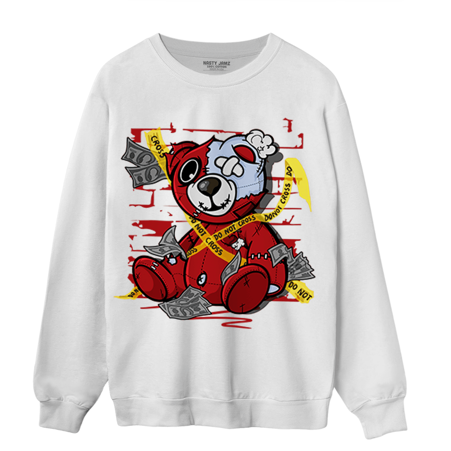 Cherry 11s Sweatshirt Match Money BER - NastyJamz