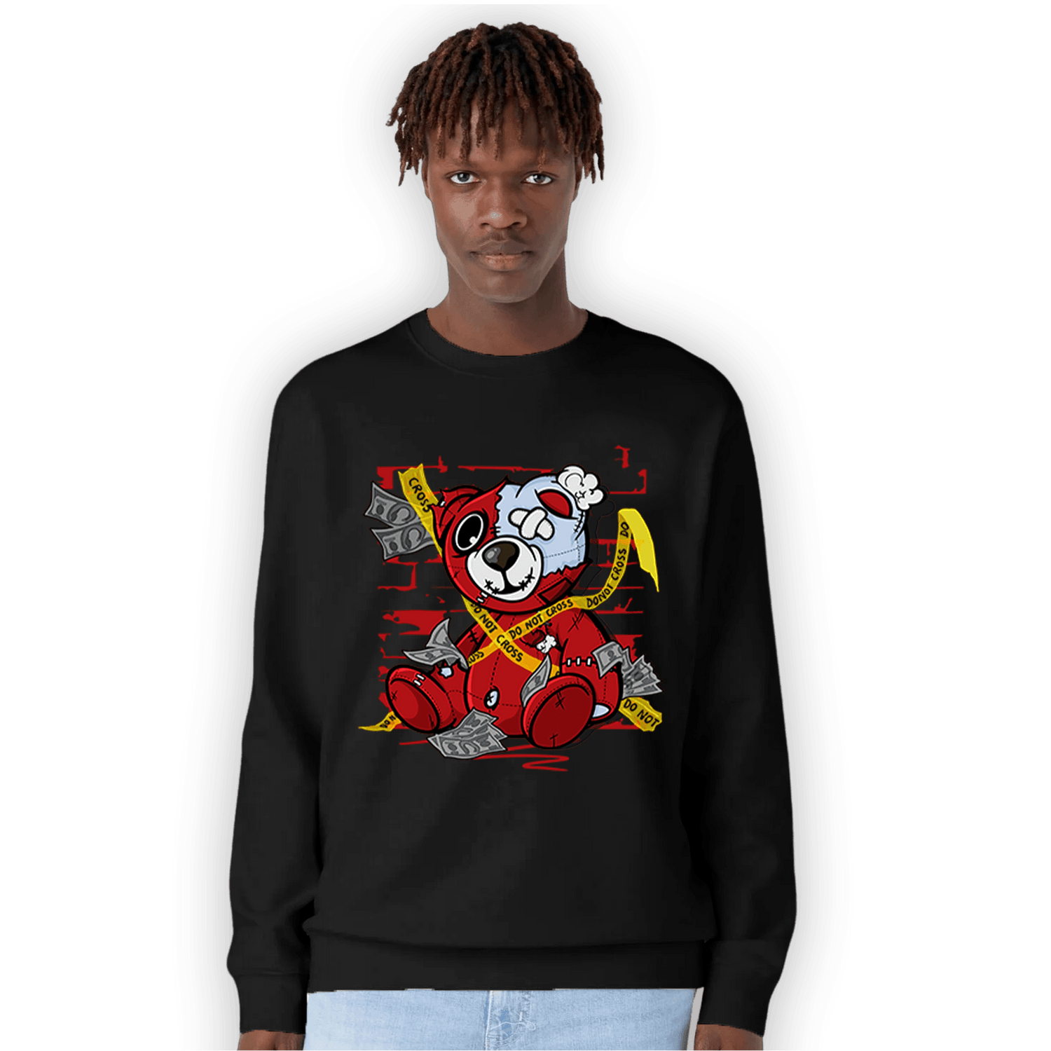 Cherry 11s Sweatshirt Match Money BER - NastyJamz