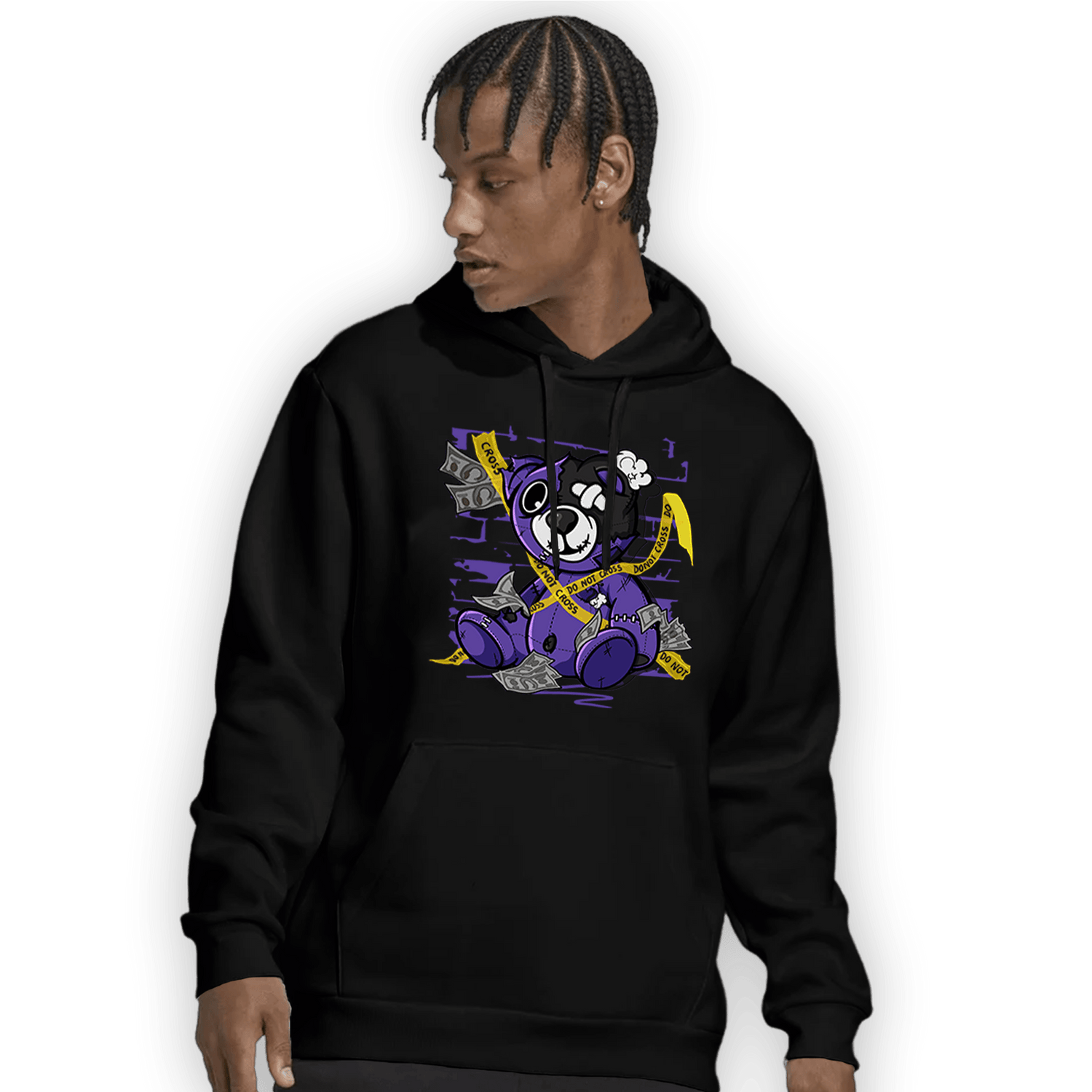 Field Purple 12s Hoodie Match Money BER - NastyJamz