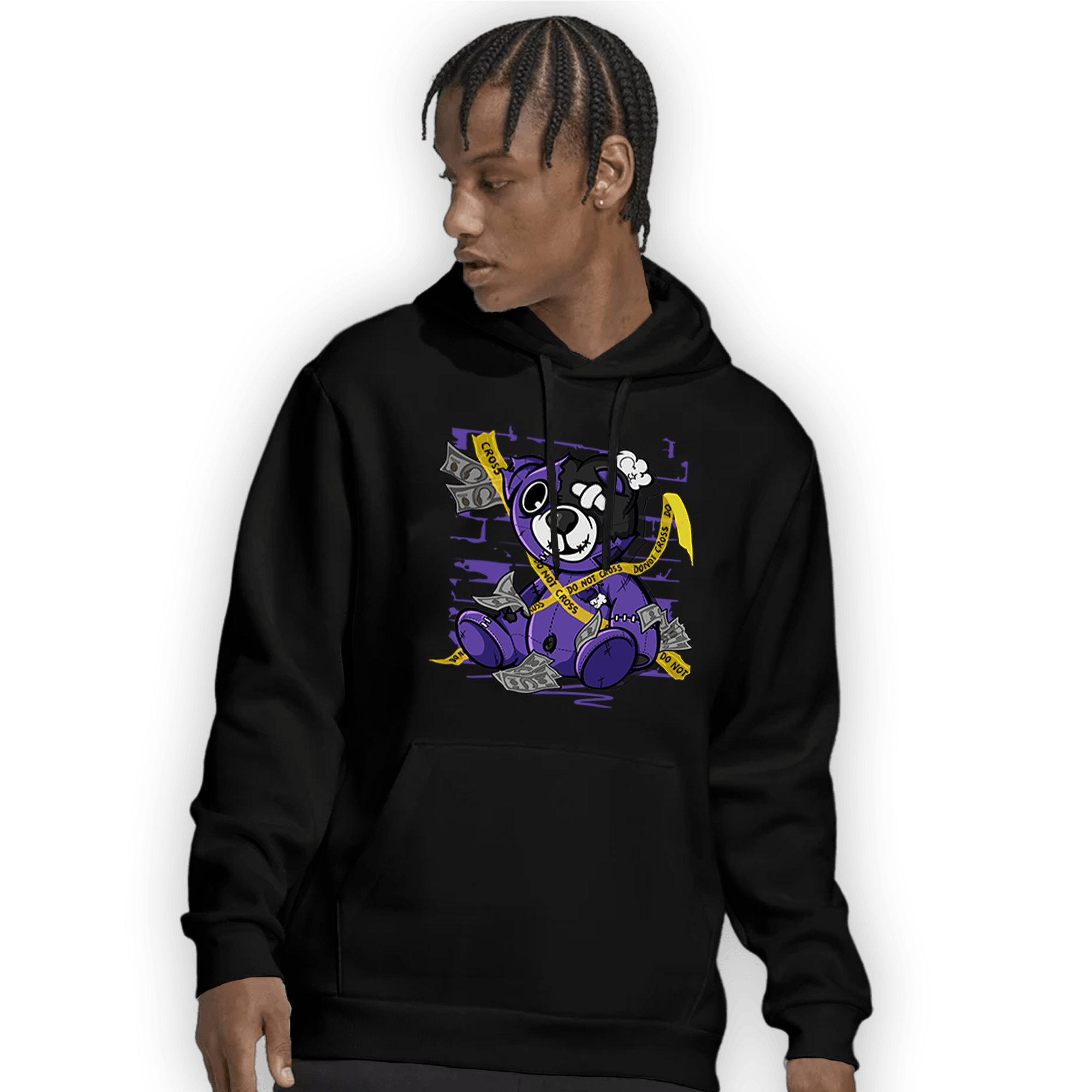 Field Purple 12s Hoodie Match Money BER - NastyJamz
