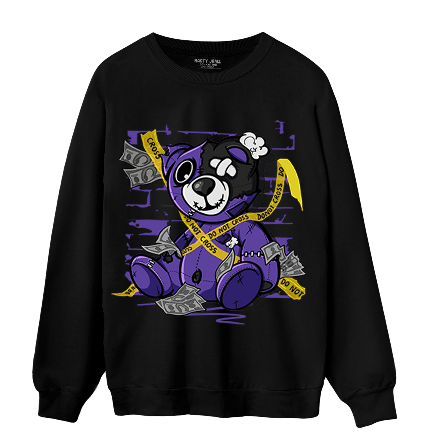 Field Purple 12s Sweatshirt Match Money BER - NastyJamz