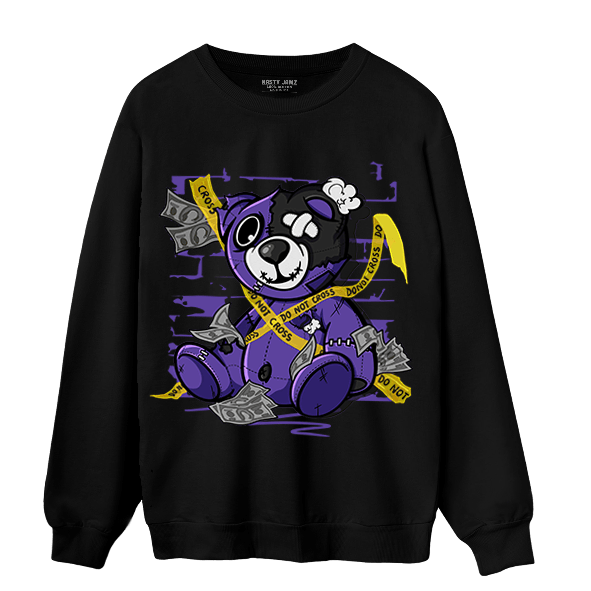 Field Purple 12s Sweatshirt Match Money BER - NastyJamz