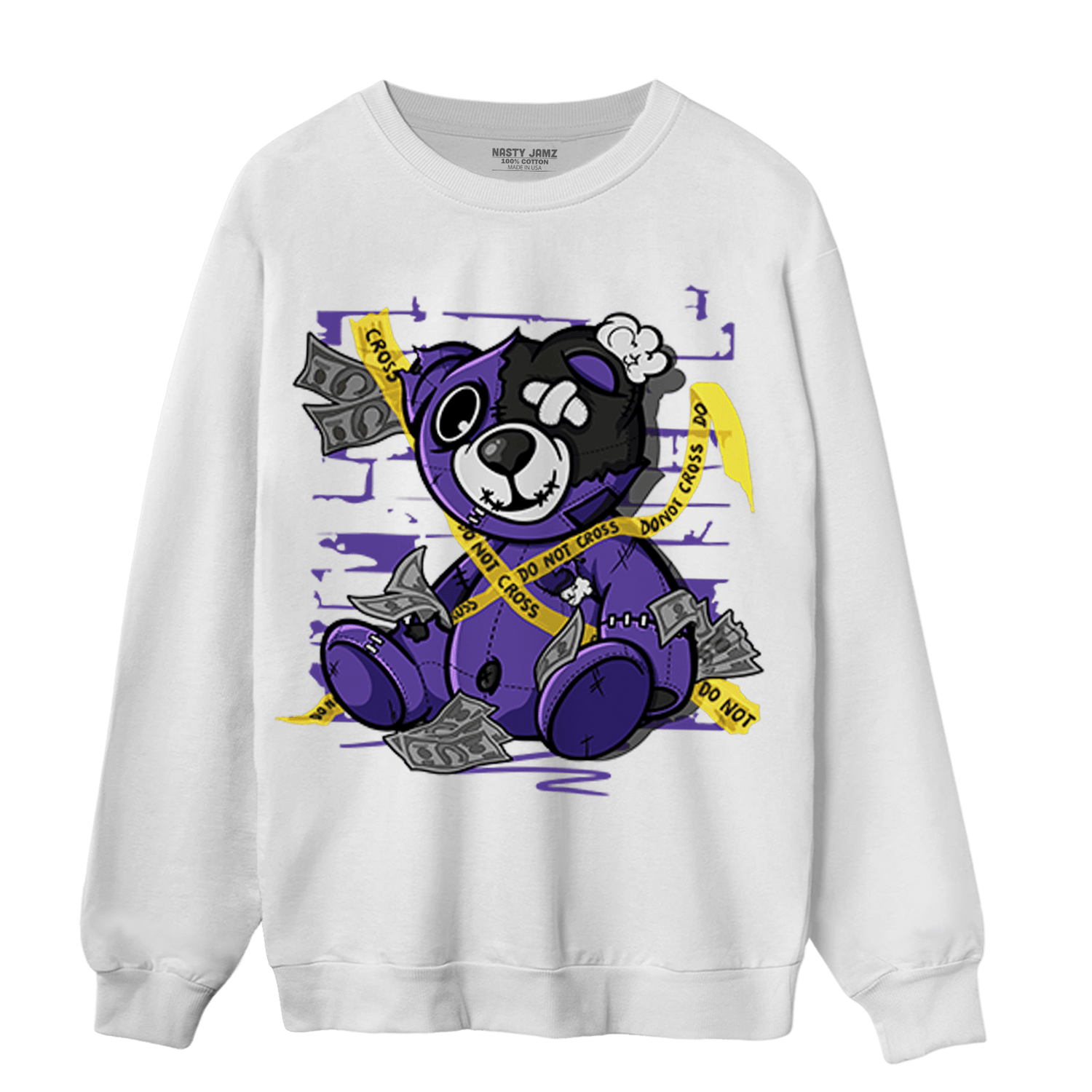Field Purple 12s Sweatshirt Match Money BER - NastyJamz