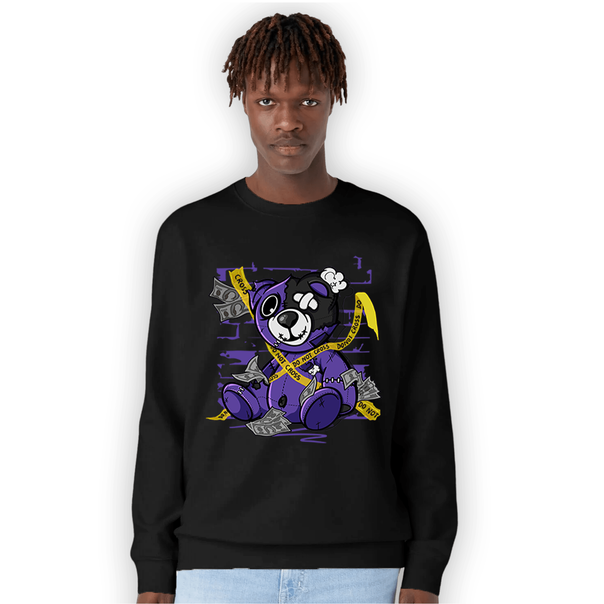 Field Purple 12s Sweatshirt Match Money BER - NastyJamz