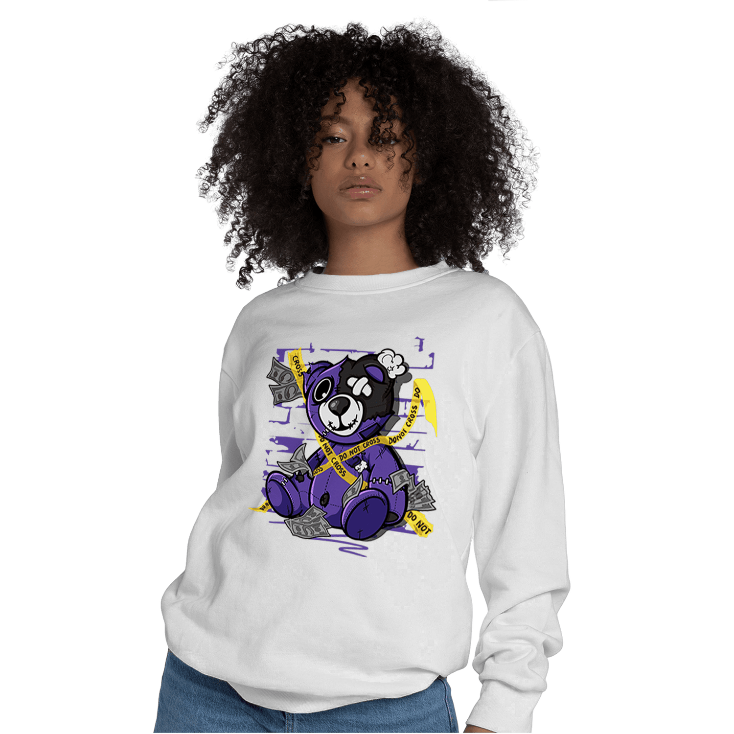 Field Purple 12s Sweatshirt Match Money BER - NastyJamz