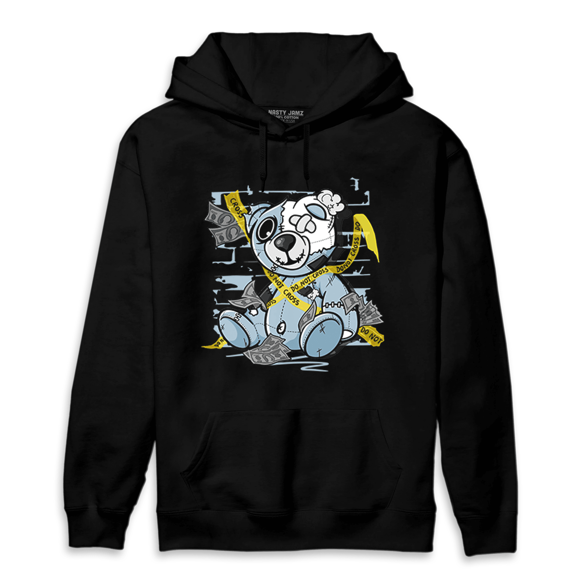 Blue Grey 13s Hoodie Match Money BER - NastyJamz