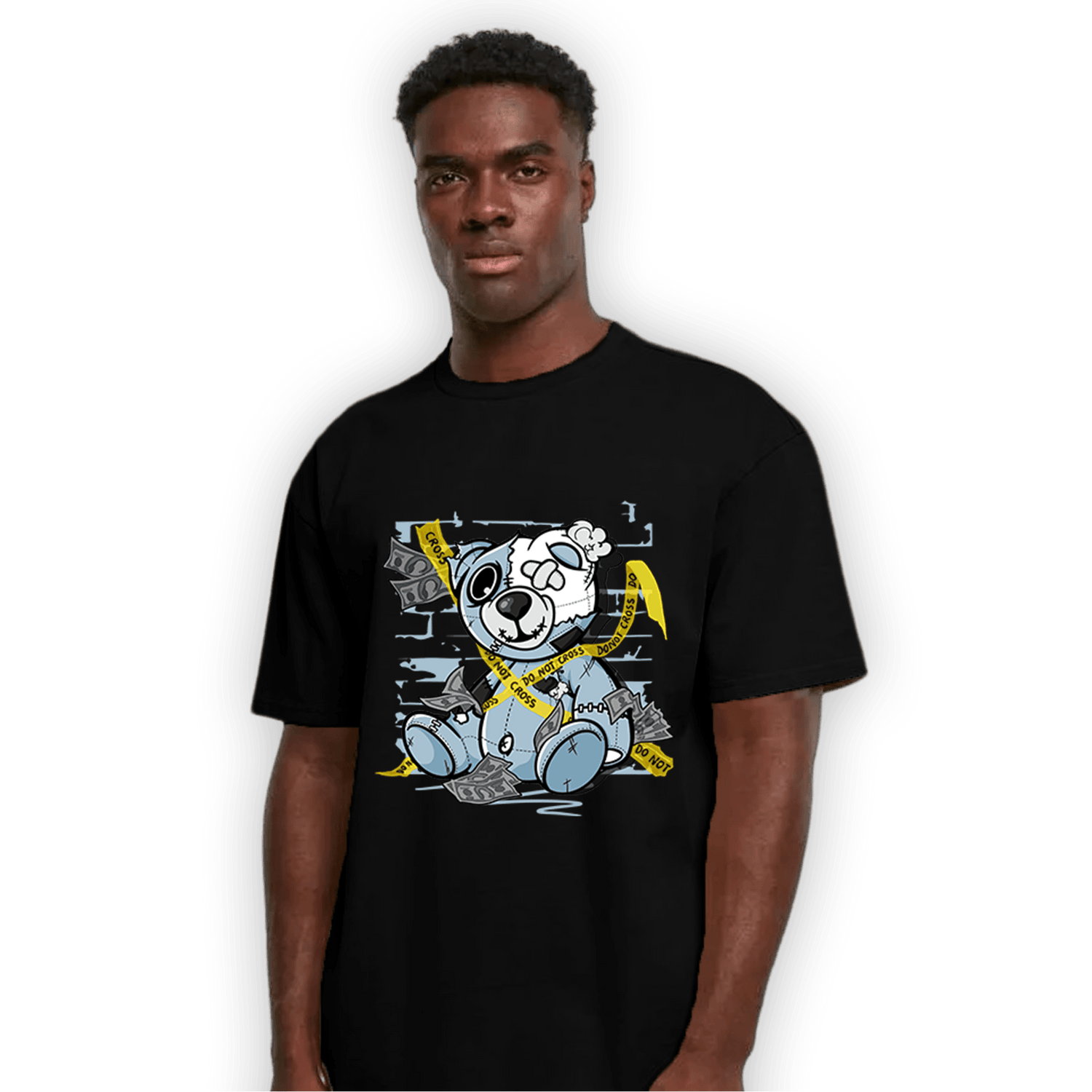 Blue Grey 13s T Shirt Match Money BER - NastyJamz