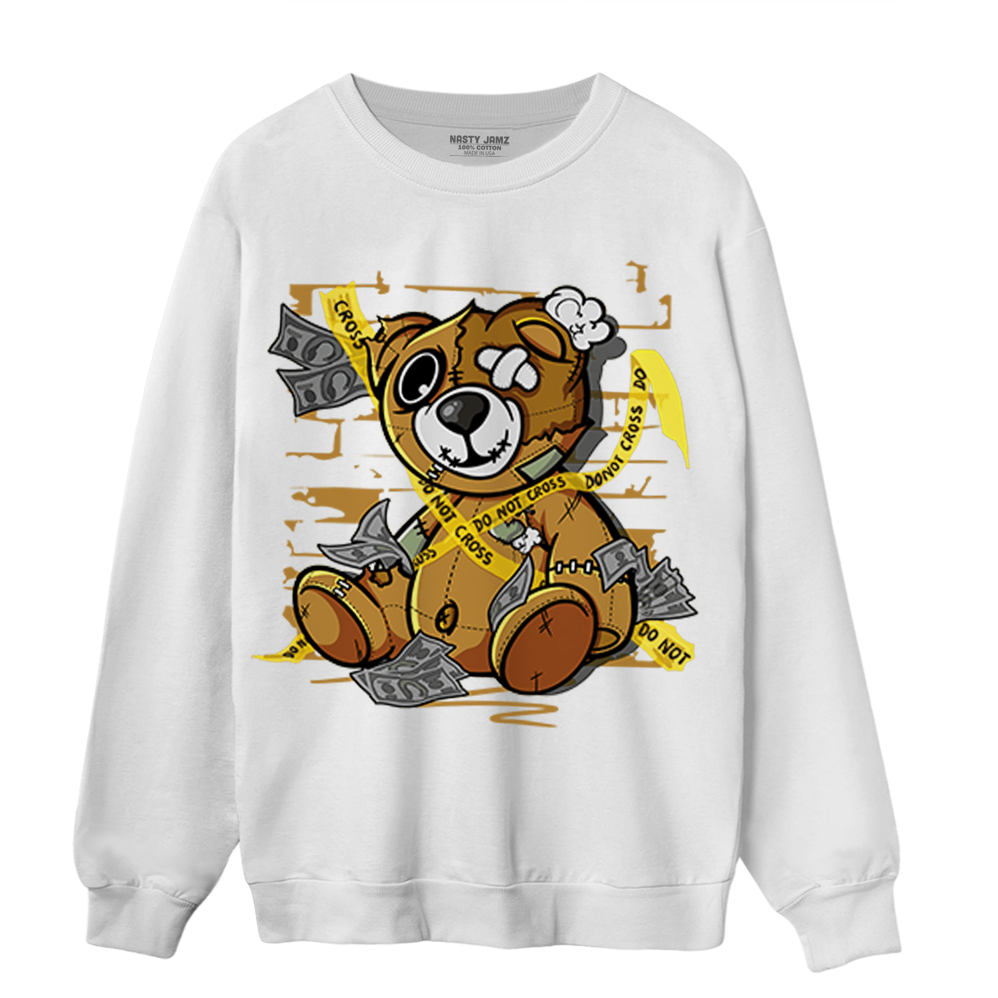Wheat 13s Sweatshirt Match Money BER - NastyJamz