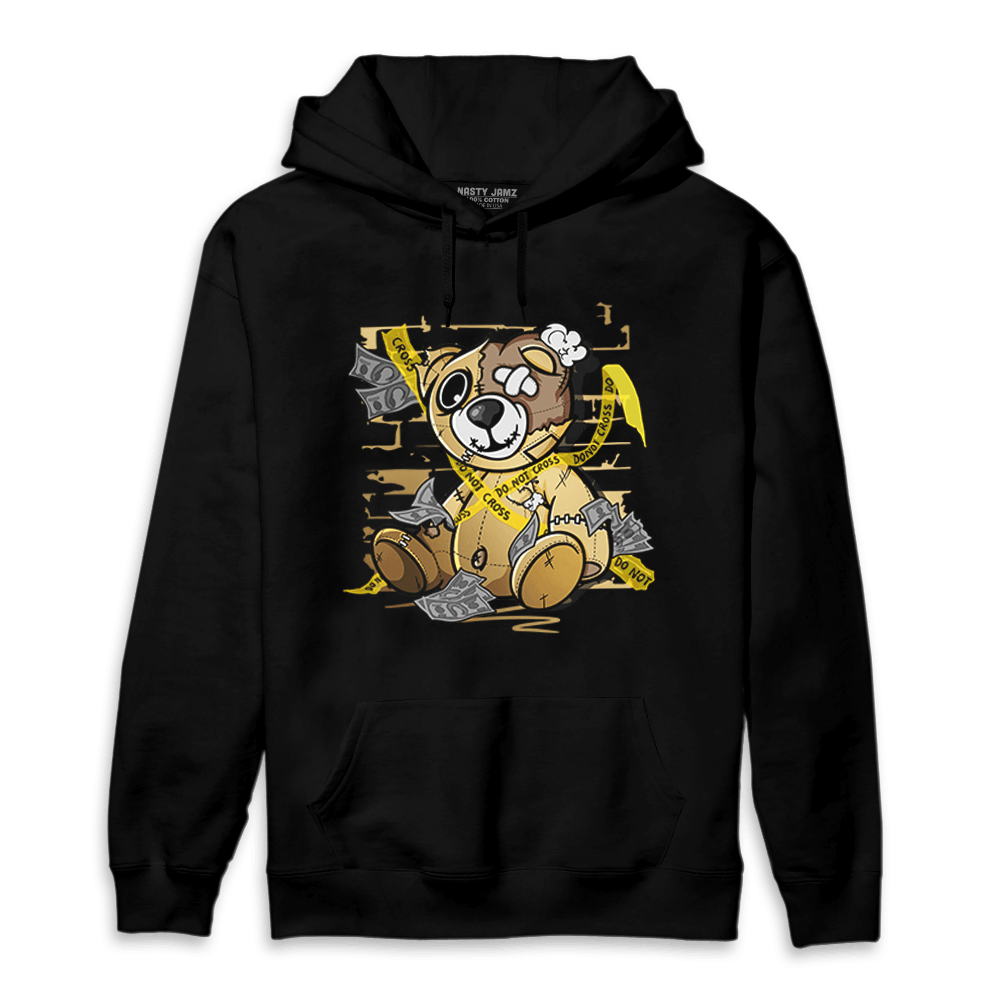 High OG Metallic Gold 1s Hoodie Match Money BER - NastyJamz