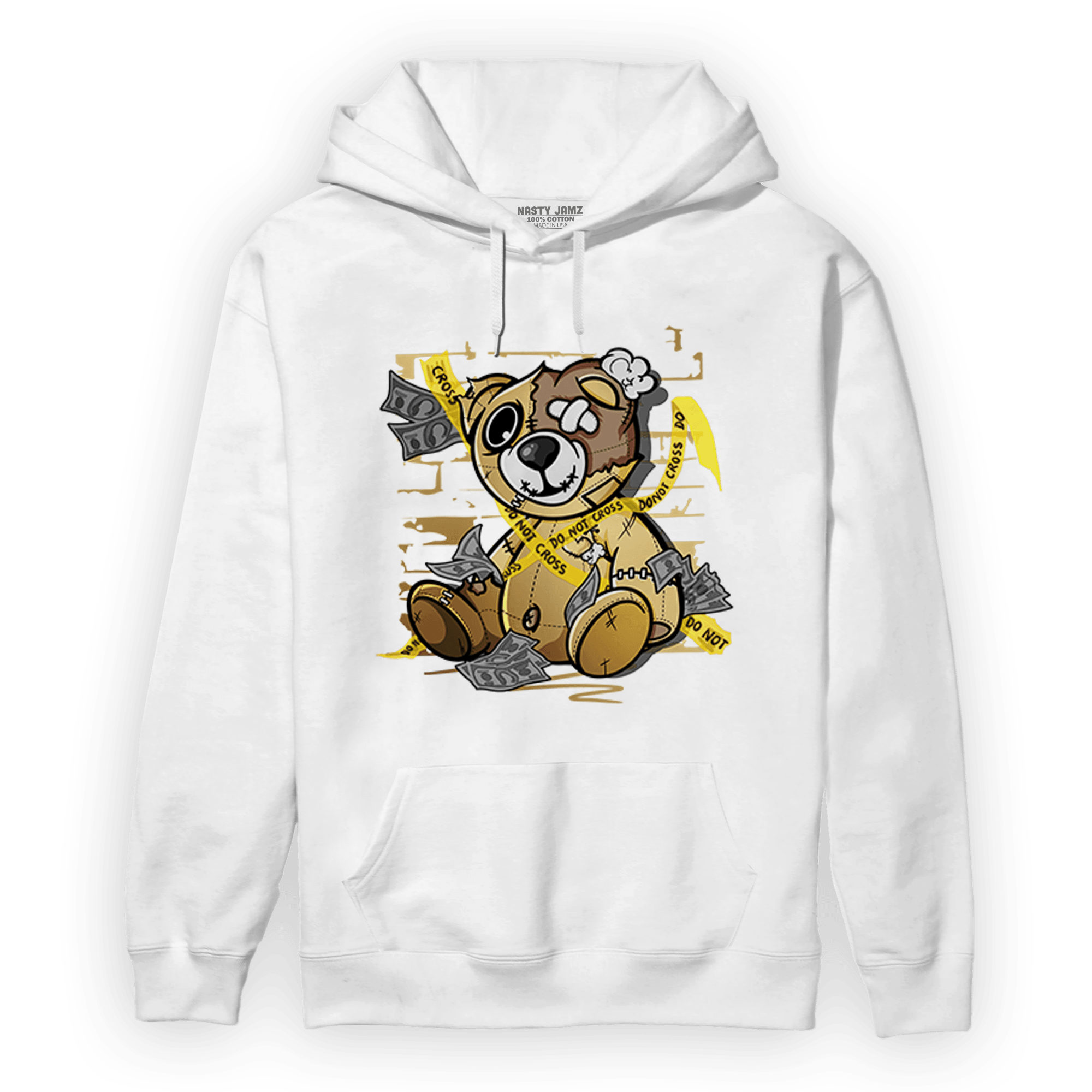 High OG Metallic Gold 1s Hoodie Match Money BER - NastyJamz