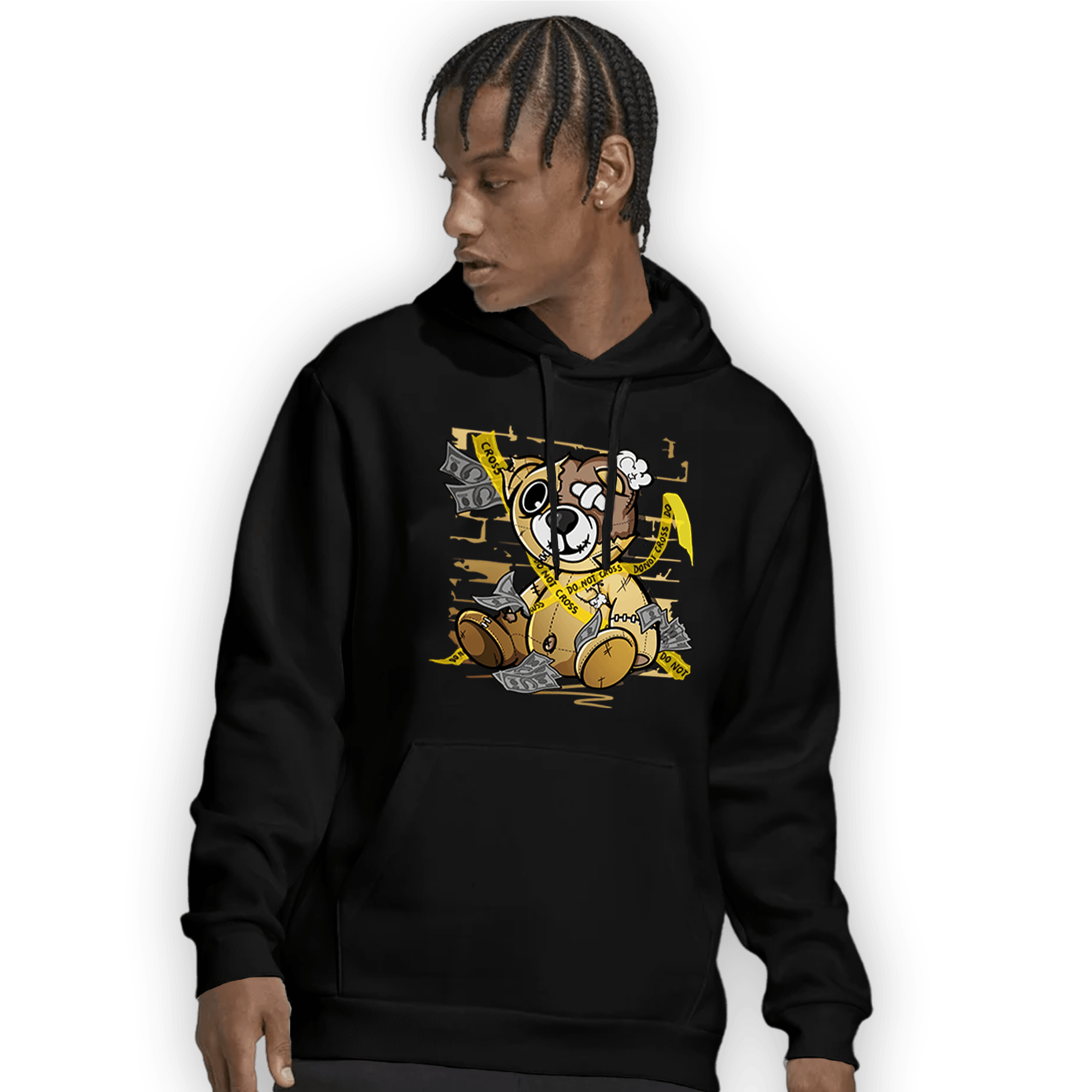 High OG Metallic Gold 1s Hoodie Match Money BER - NastyJamz