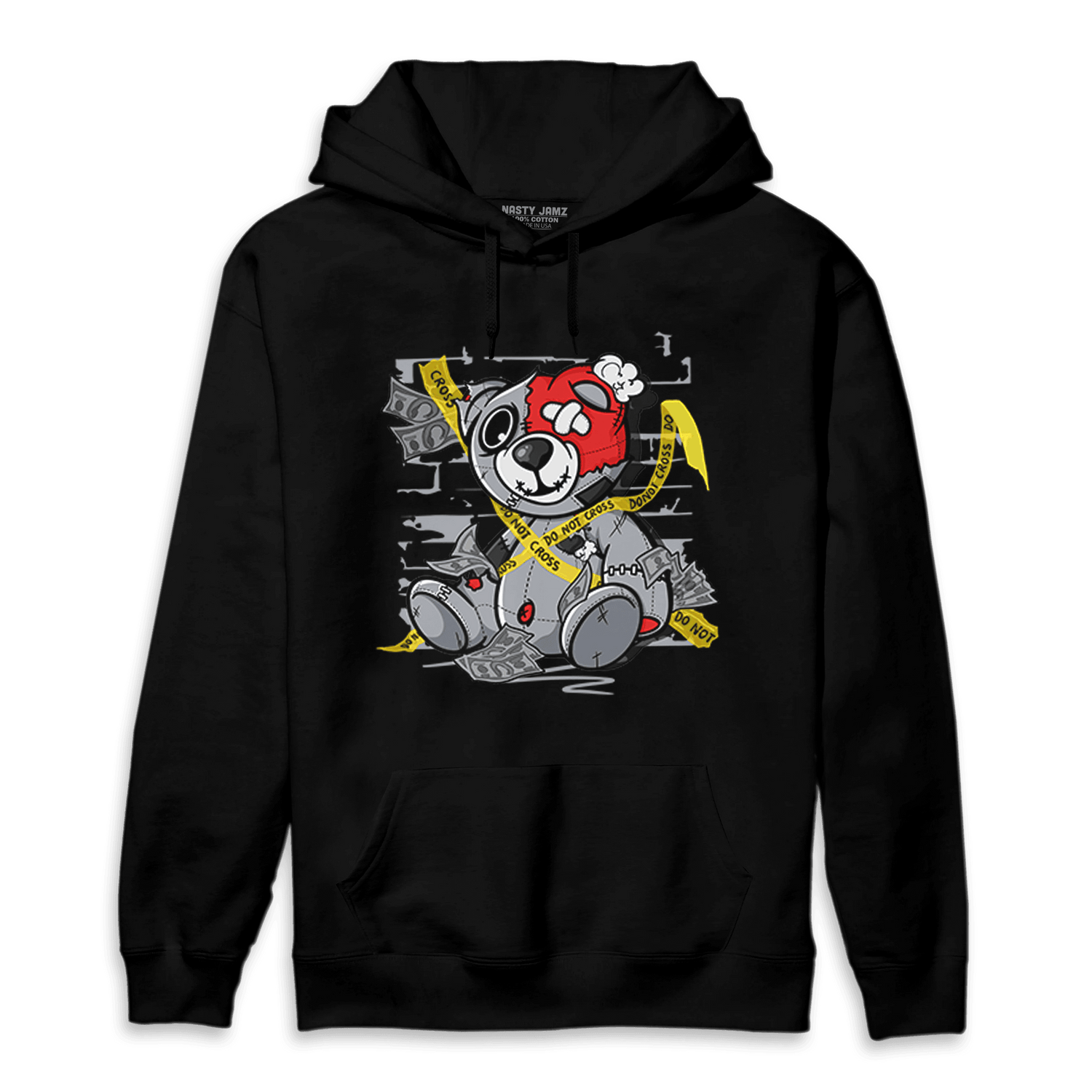 Bred Reimagined 4s Hoodie Match Money BER - NastyJamz