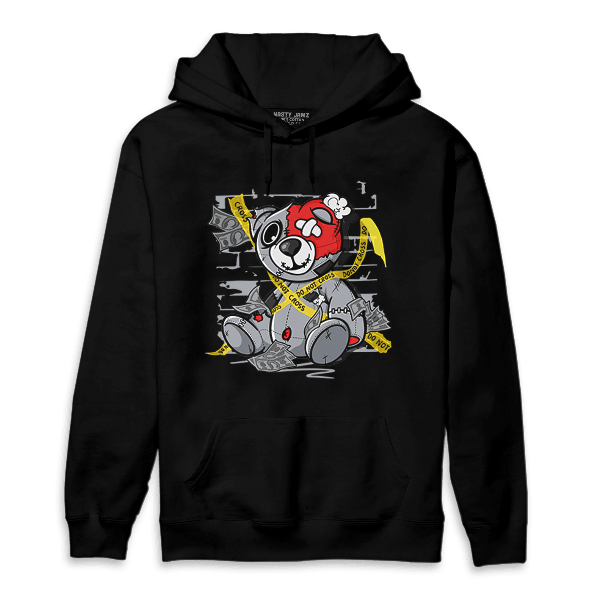 Bred Reimagined 4s Hoodie Match Money BER - NastyJamz