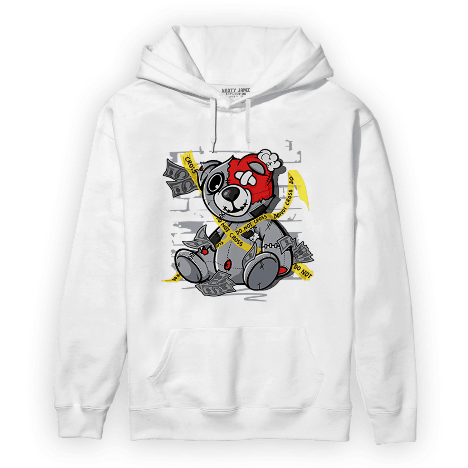 Bred Reimagined 4s Hoodie Match Money BER - NastyJamz