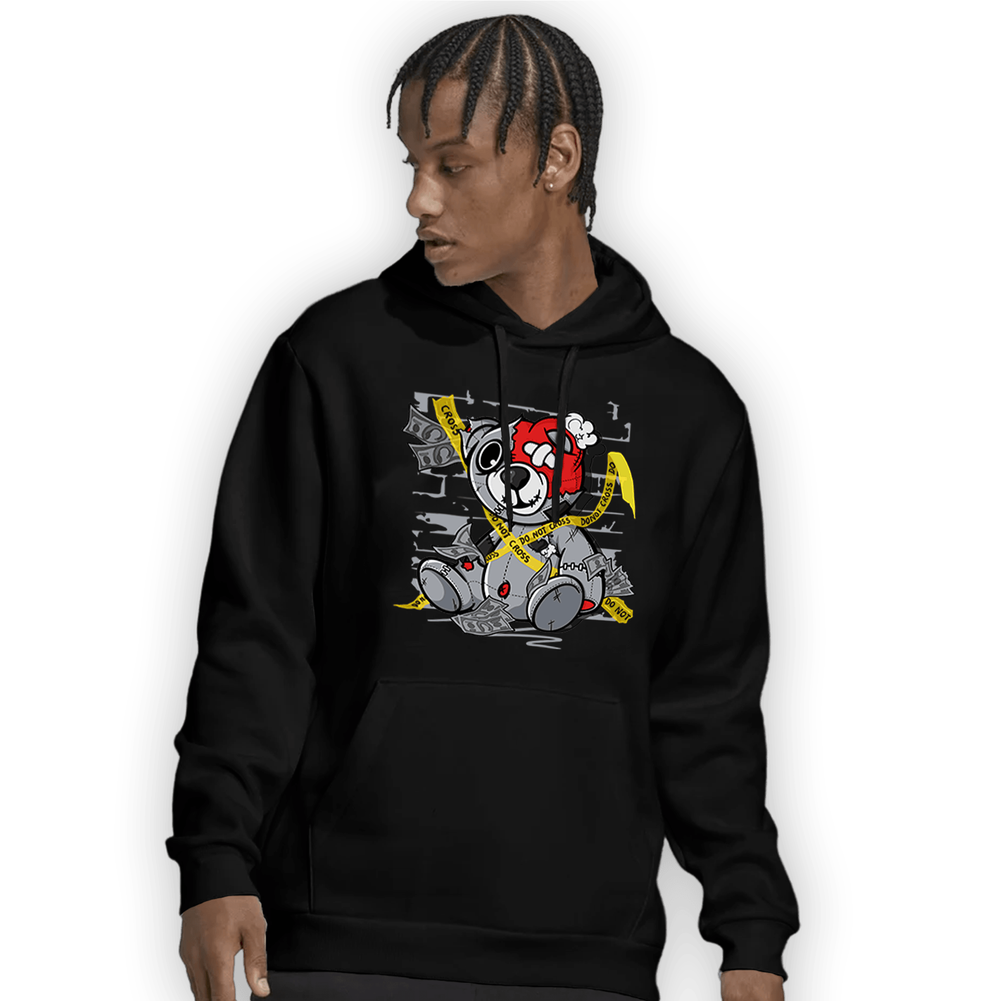 Bred Reimagined 4s Hoodie Match Money BER - NastyJamz