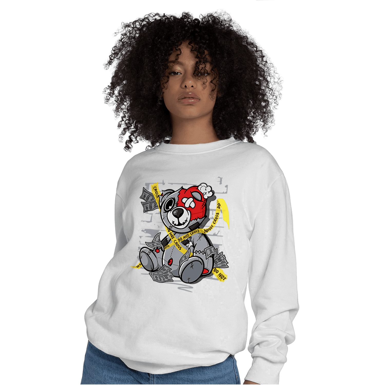 Bred Reimagined 4s Sweatshirt Match Money BER - NastyJamz
