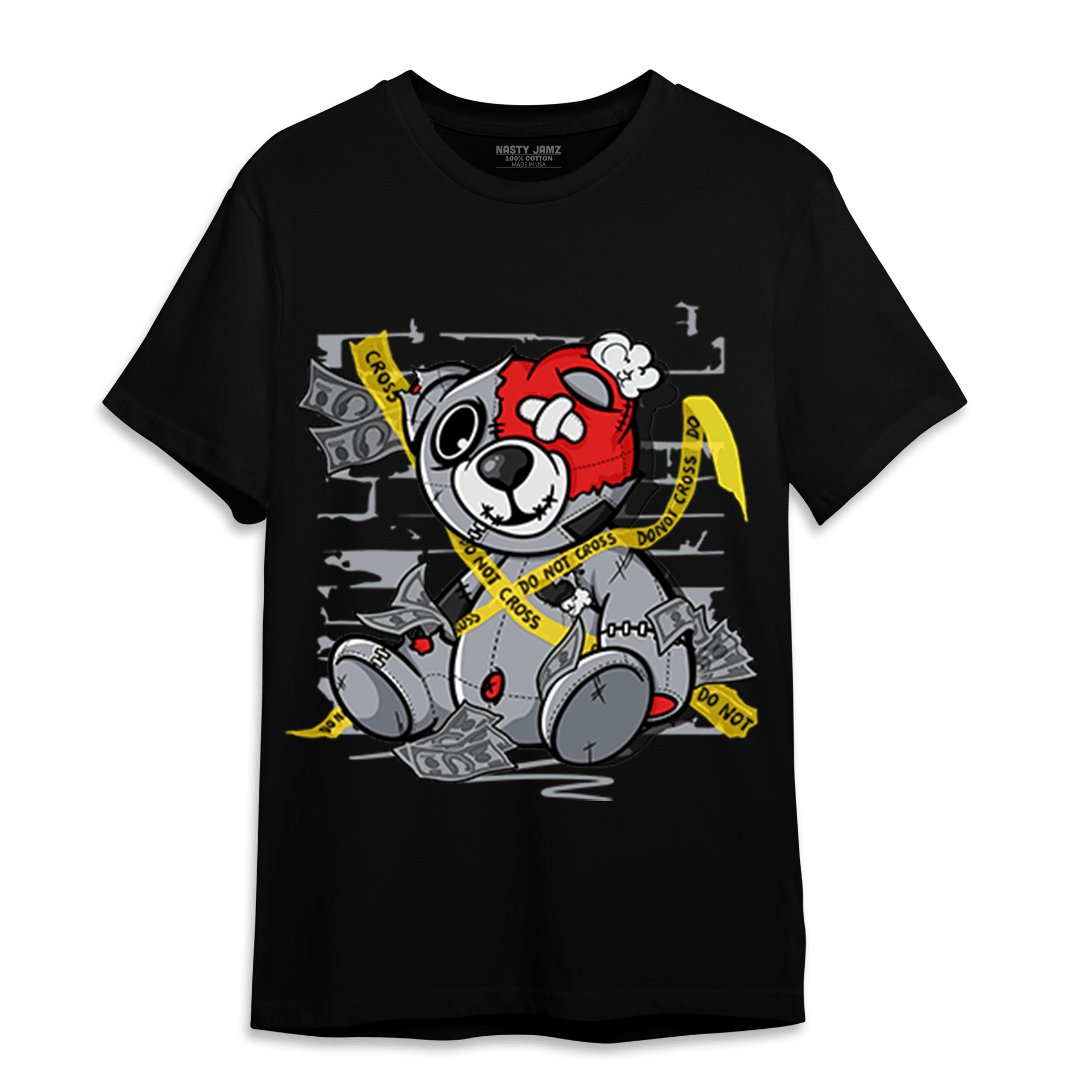 Bred Reimagined 4s T Shirt Match Money BER - NastyJamz