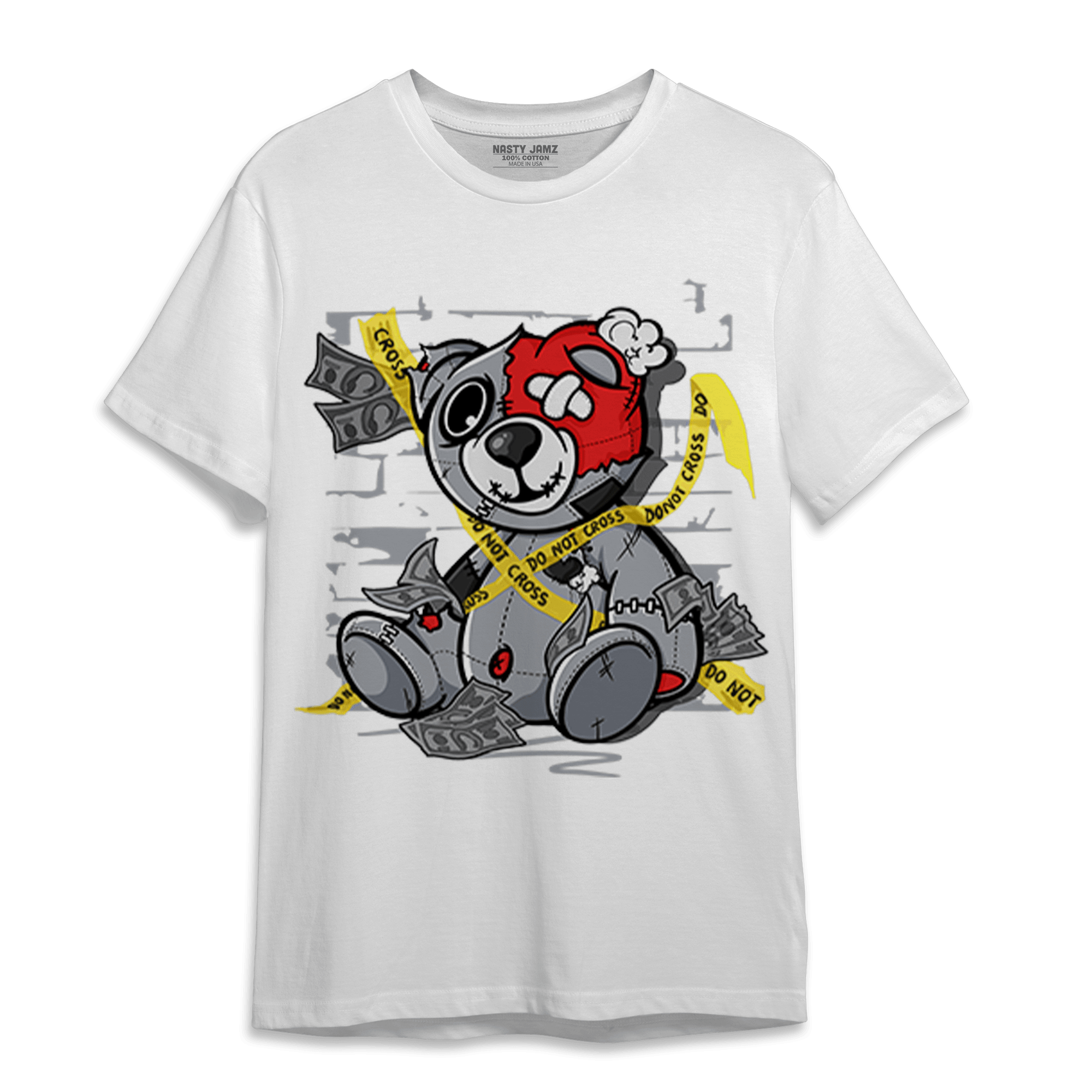 Bred Reimagined 4s T Shirt Match Money BER - NastyJamz
