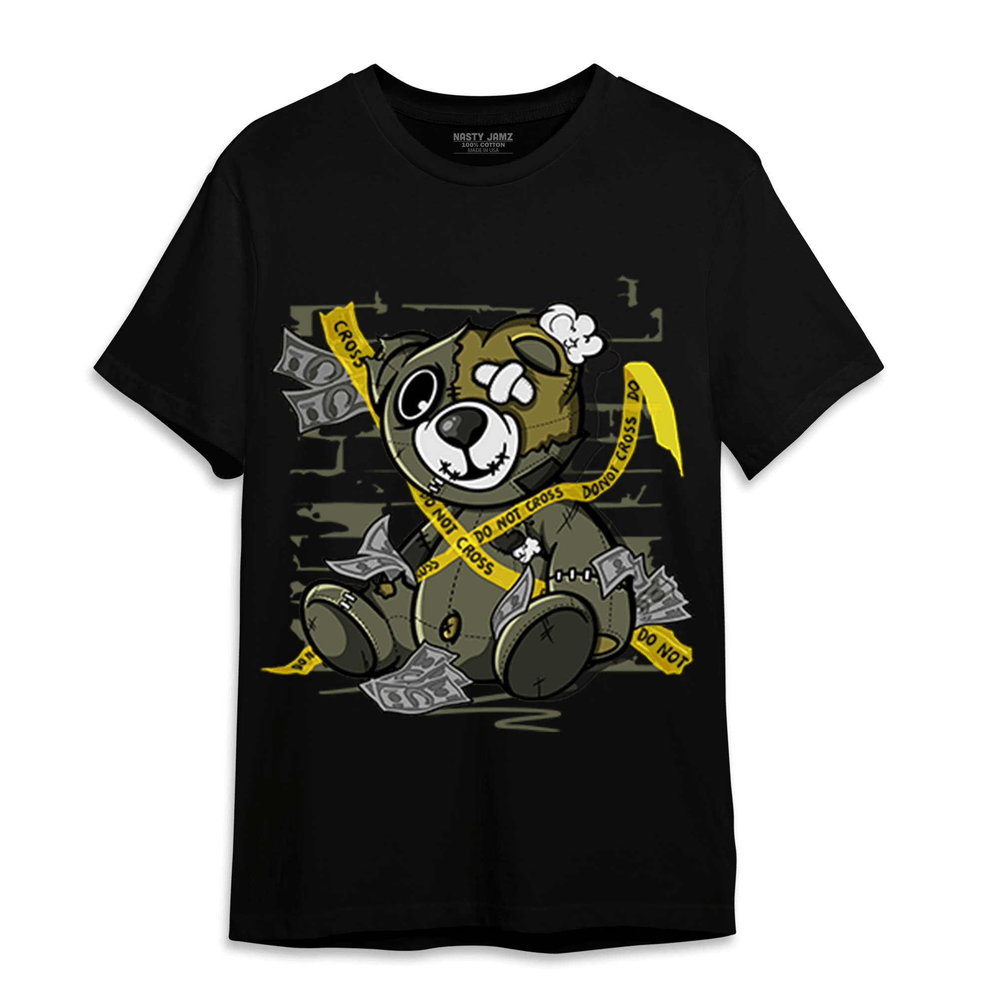 SE Craft Medium Olive 4s T Shirt Match Money BER - NastyJamz
