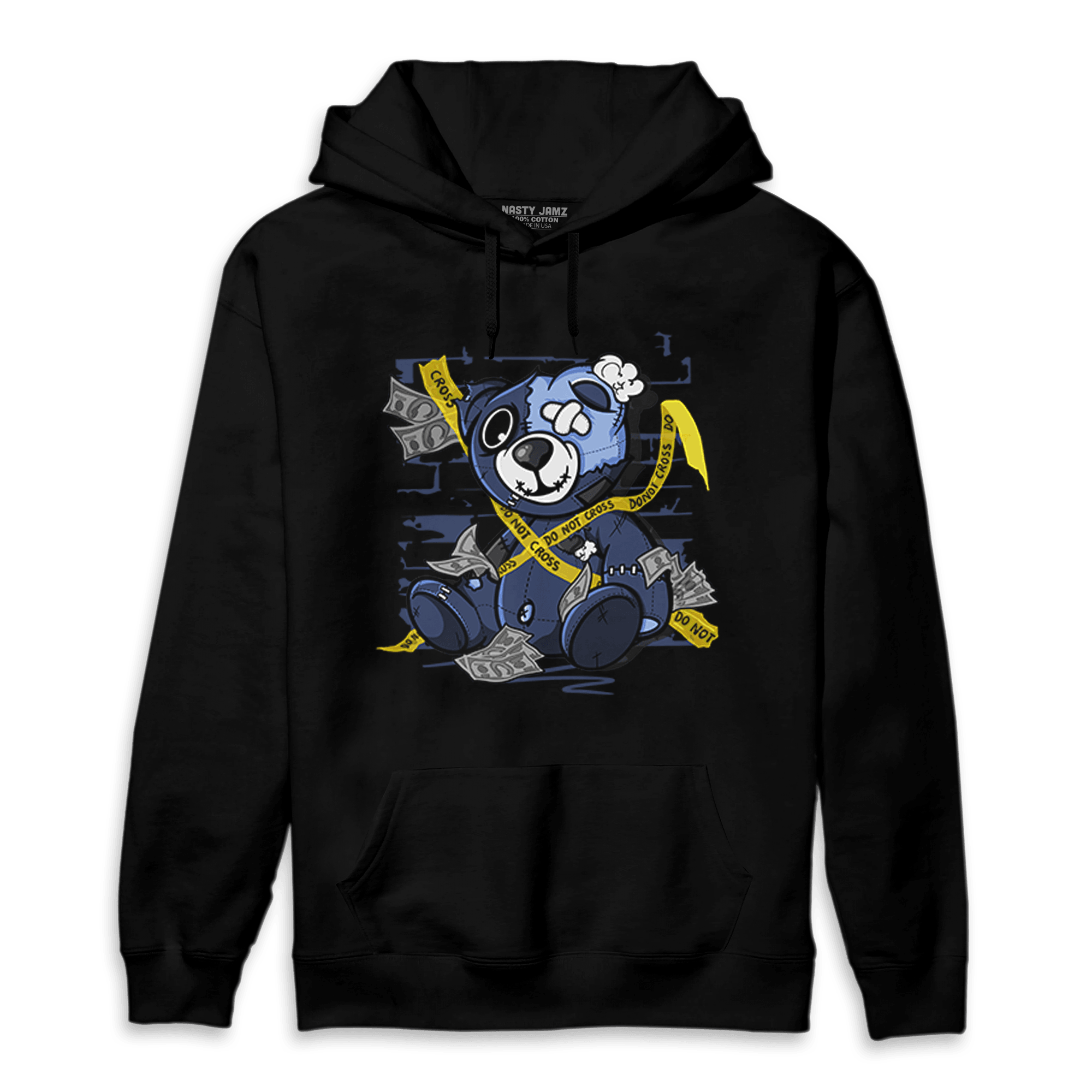 Midnight Navy 5s Hoodie Match Money BER - NastyJamz